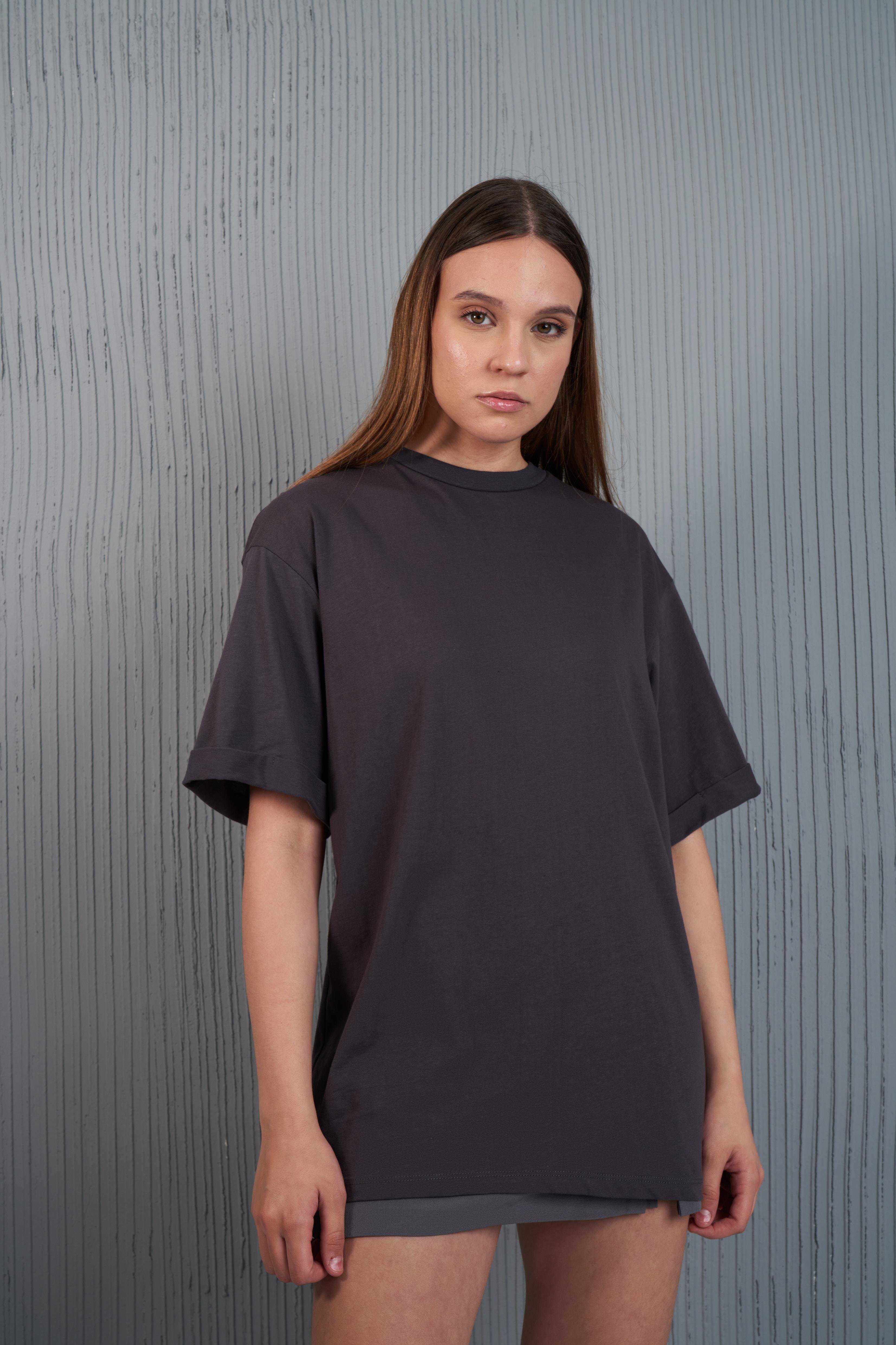 Basic T-shirt Antrasit