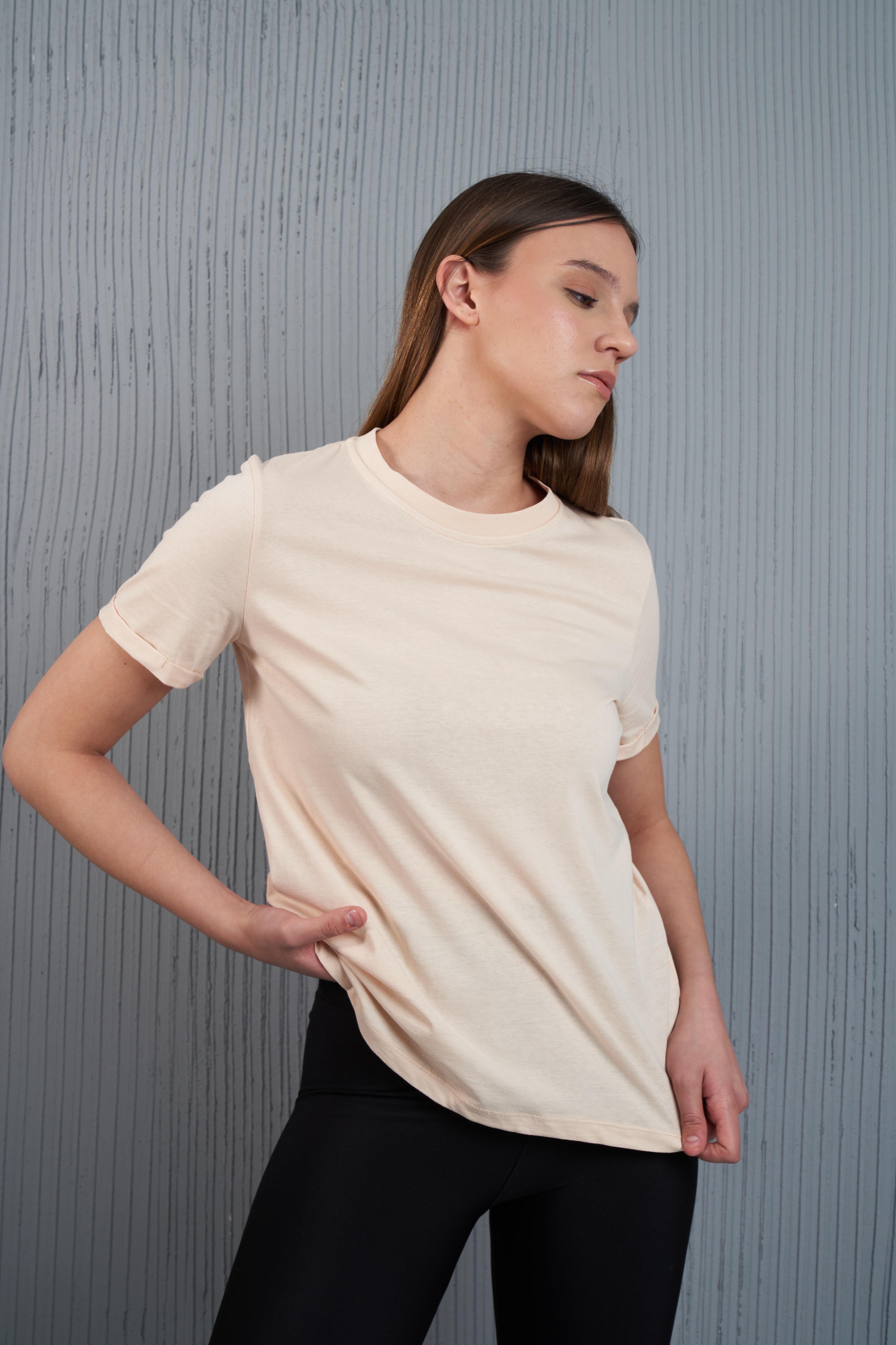 Basic T-shirt Bej