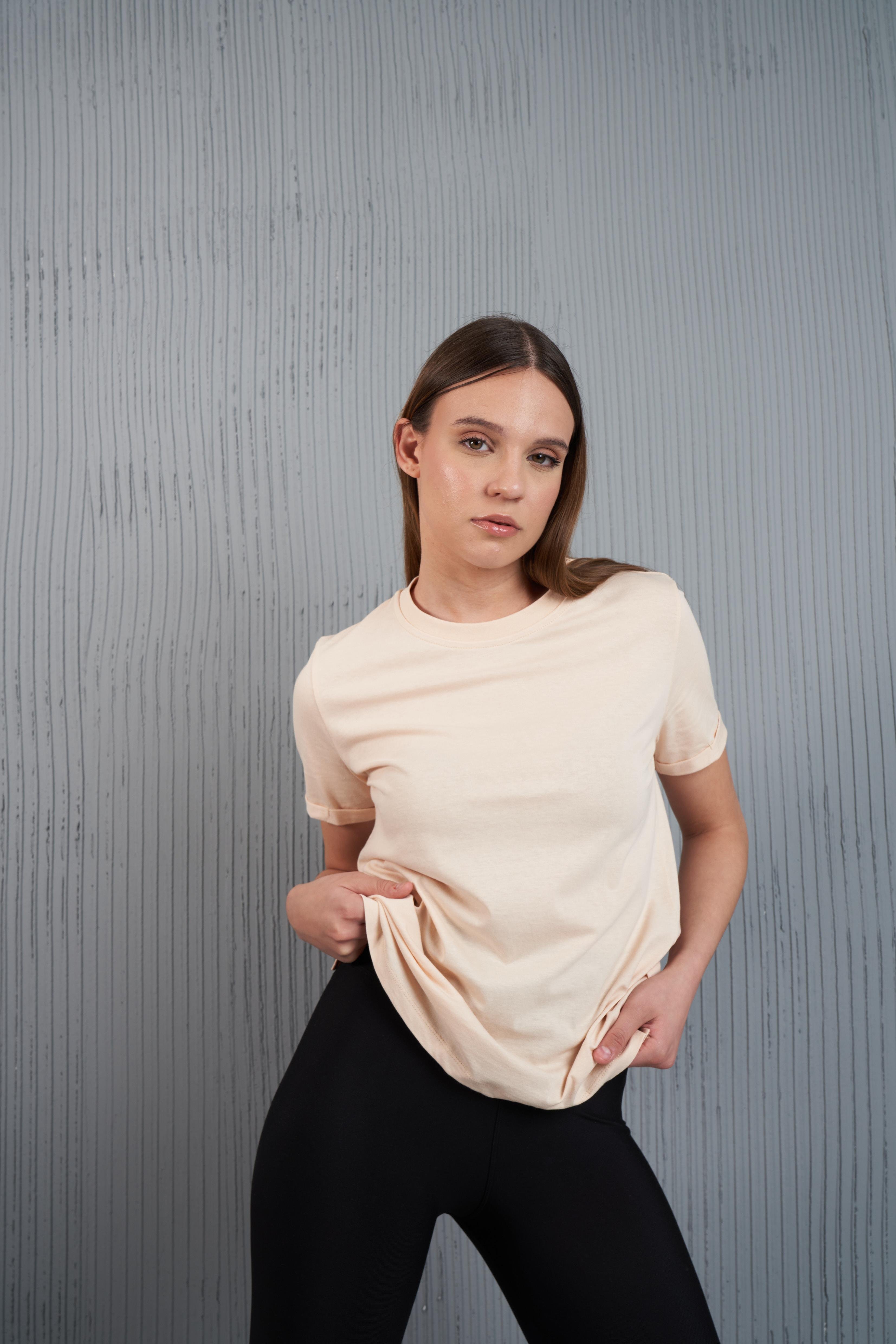 Basic T-shirt Bej