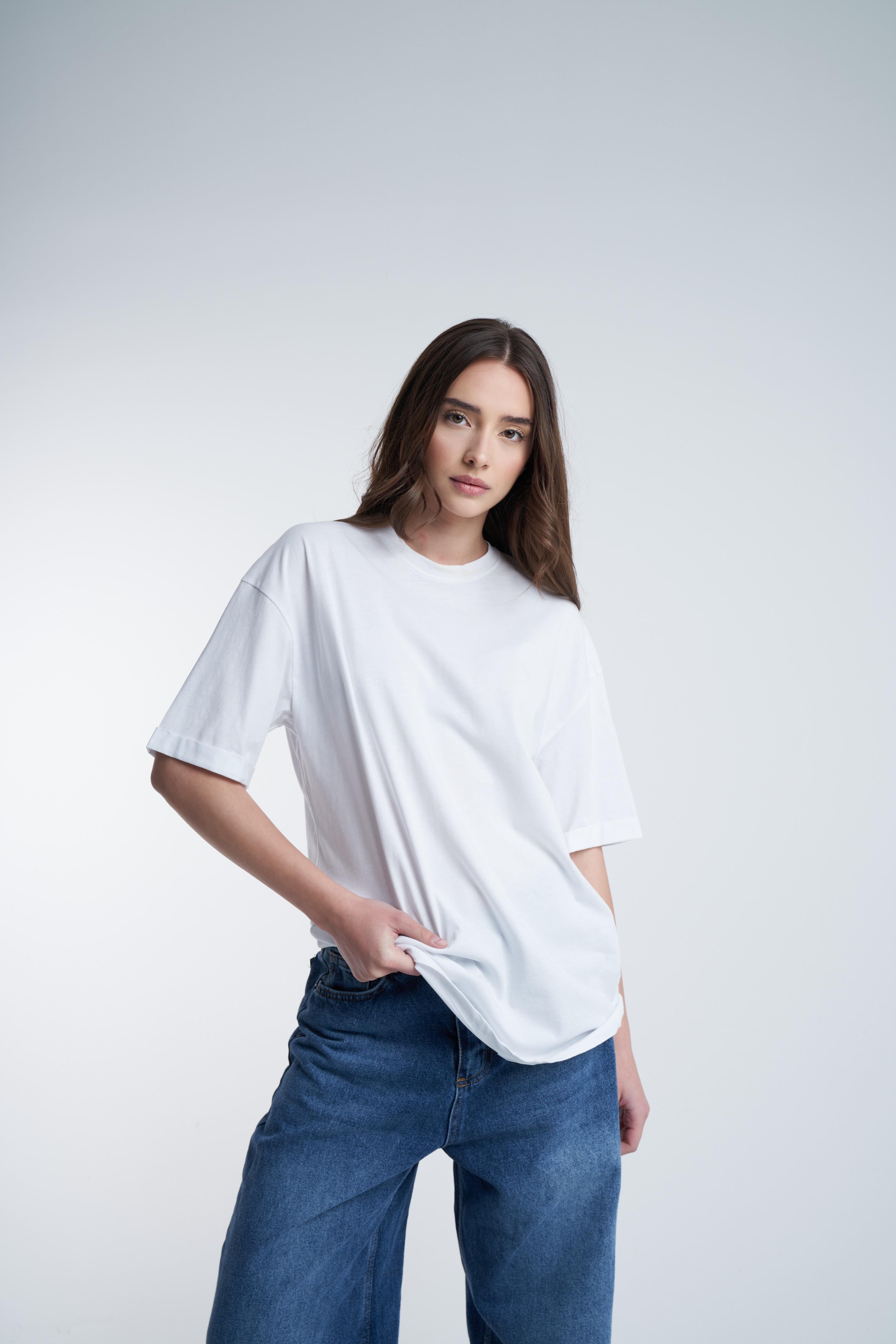 Basic T-shirt Beyaz