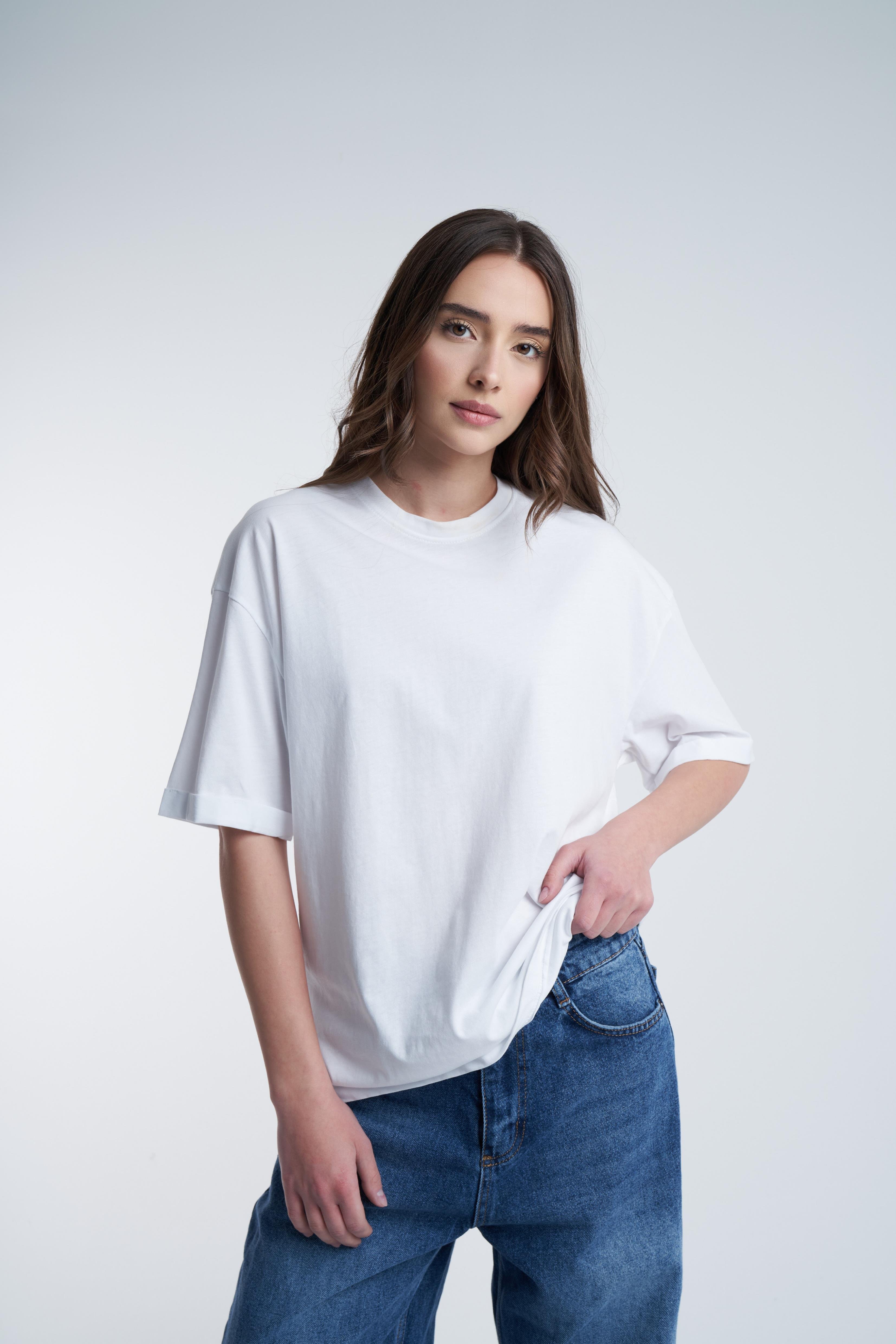 Basic T-shirt Beyaz