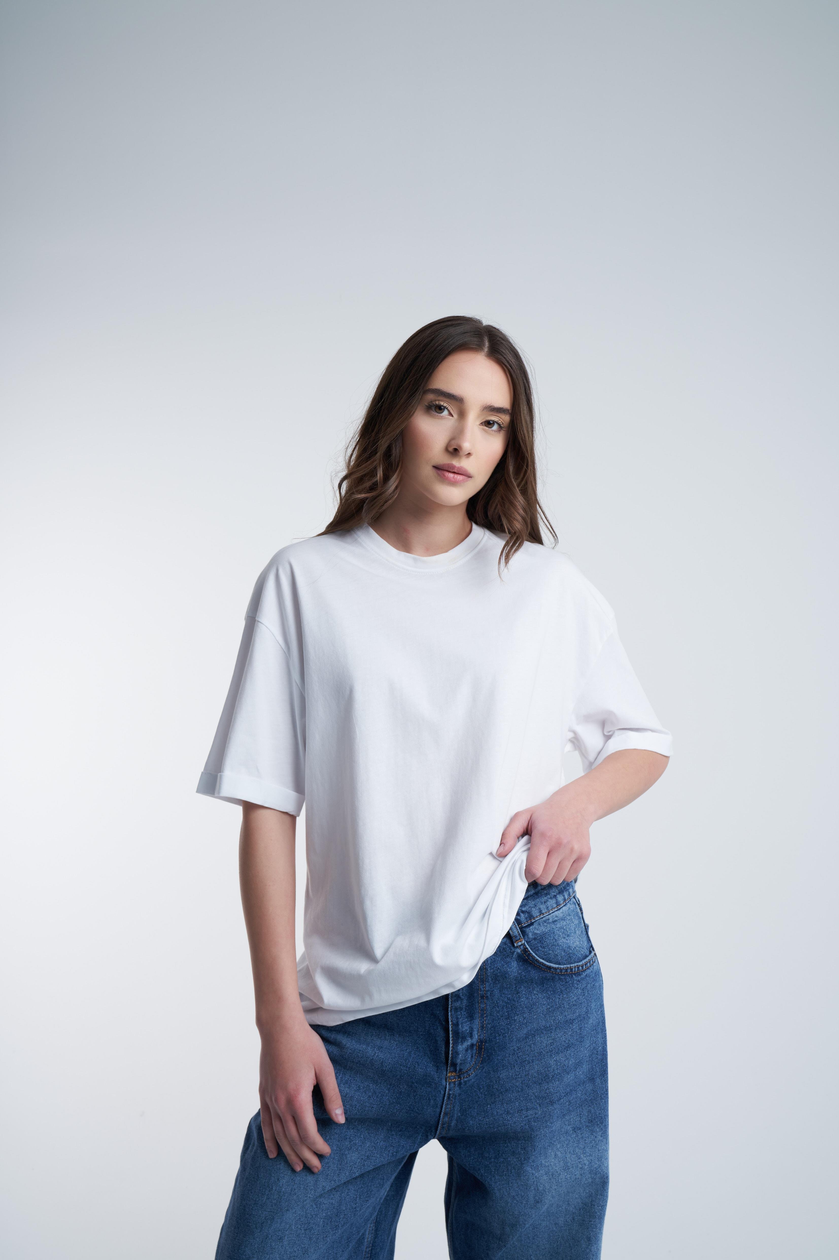 Basic T-shirt Beyaz