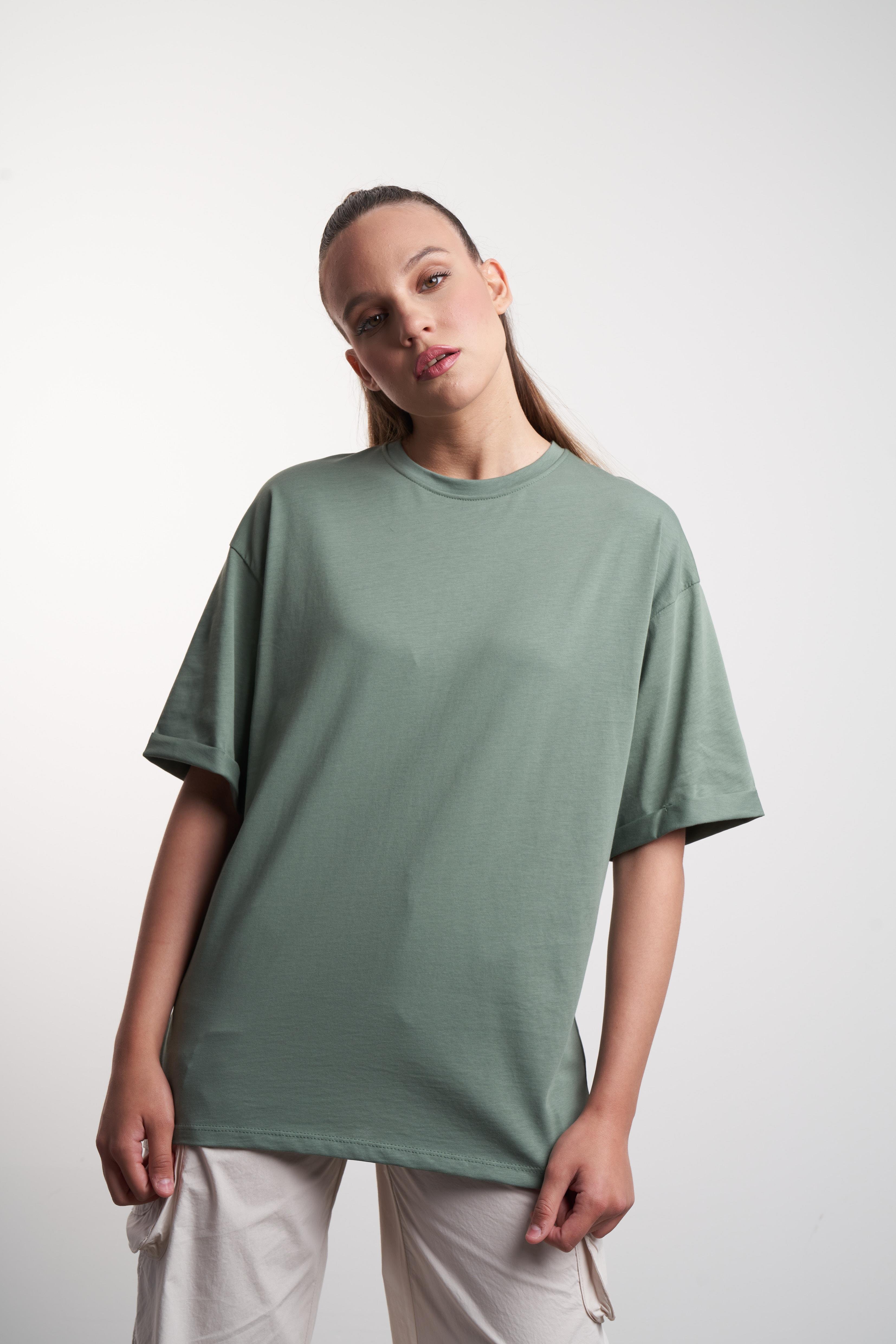 Basic T-shirt Haki