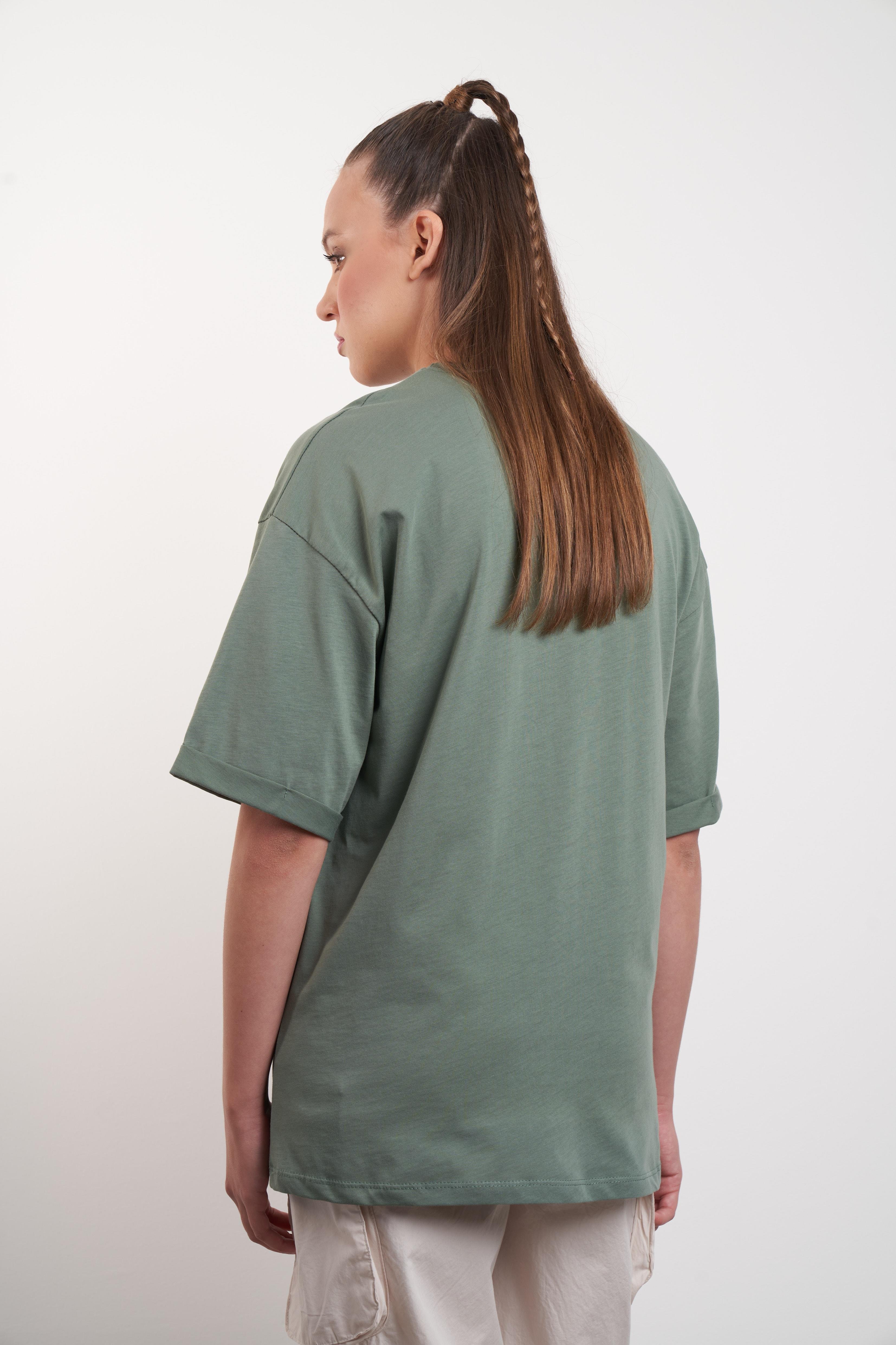 Basic T-shirt Haki