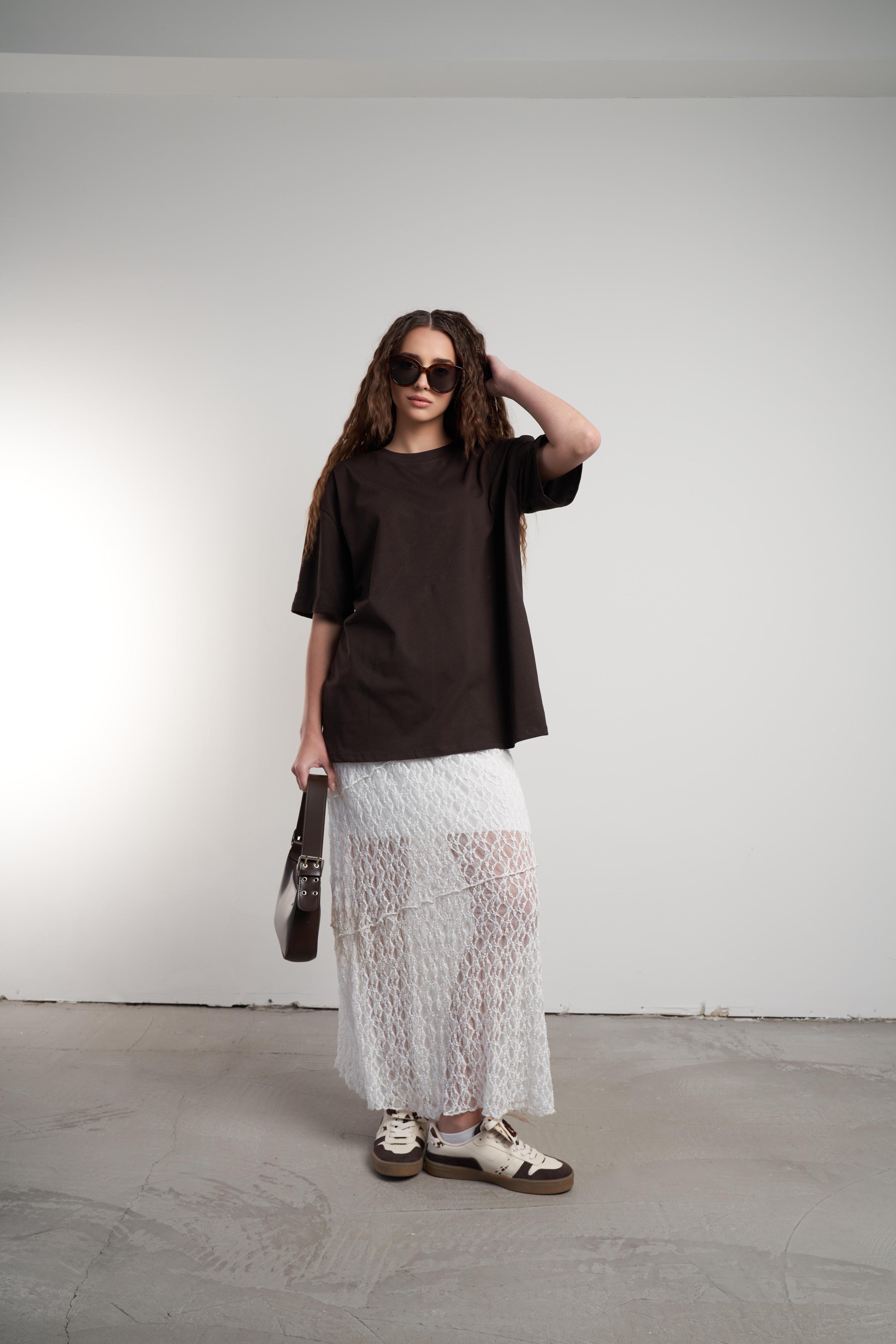 Basic T-shirt Kahve