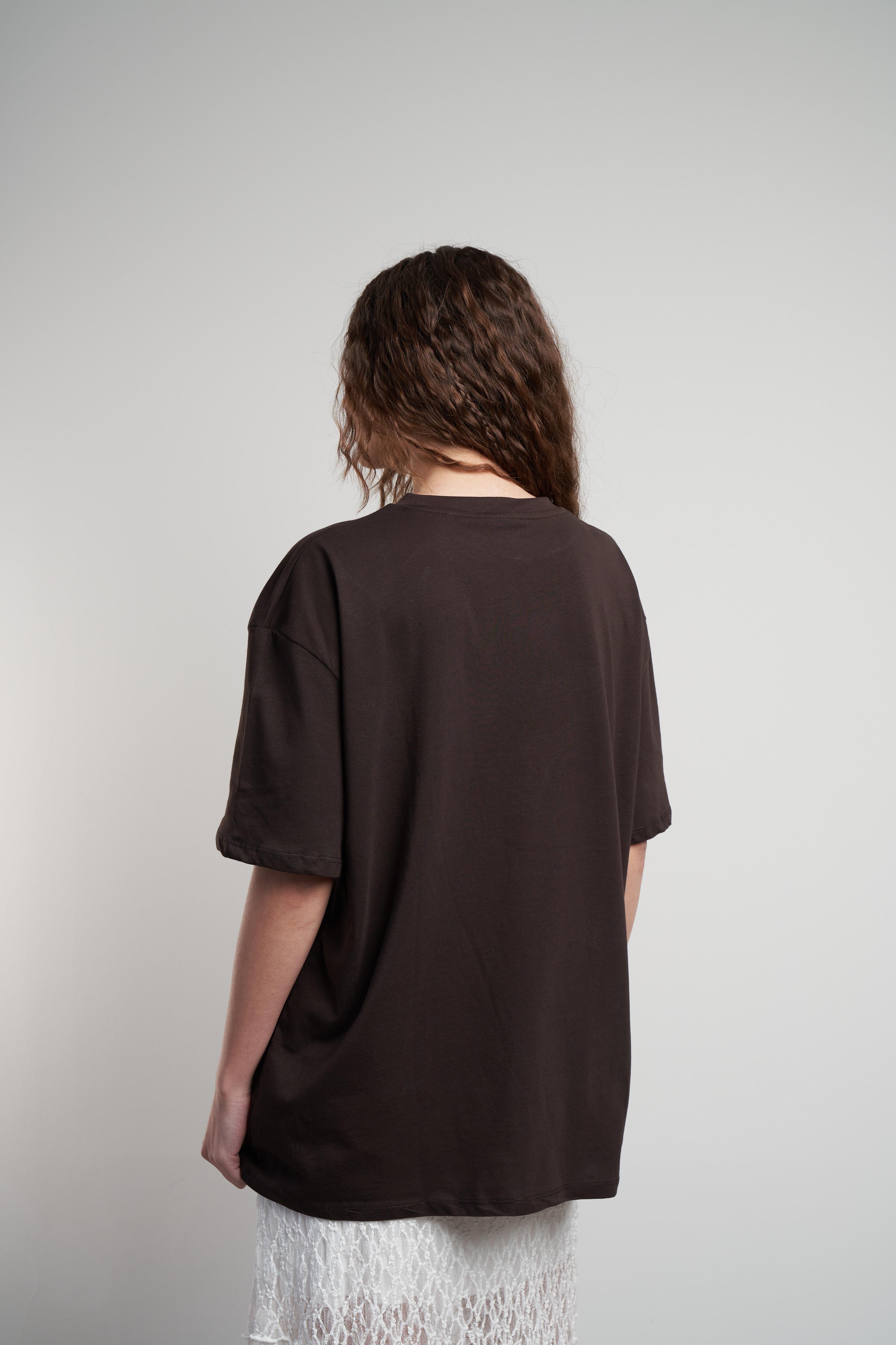 Basic T-shirt Kahve