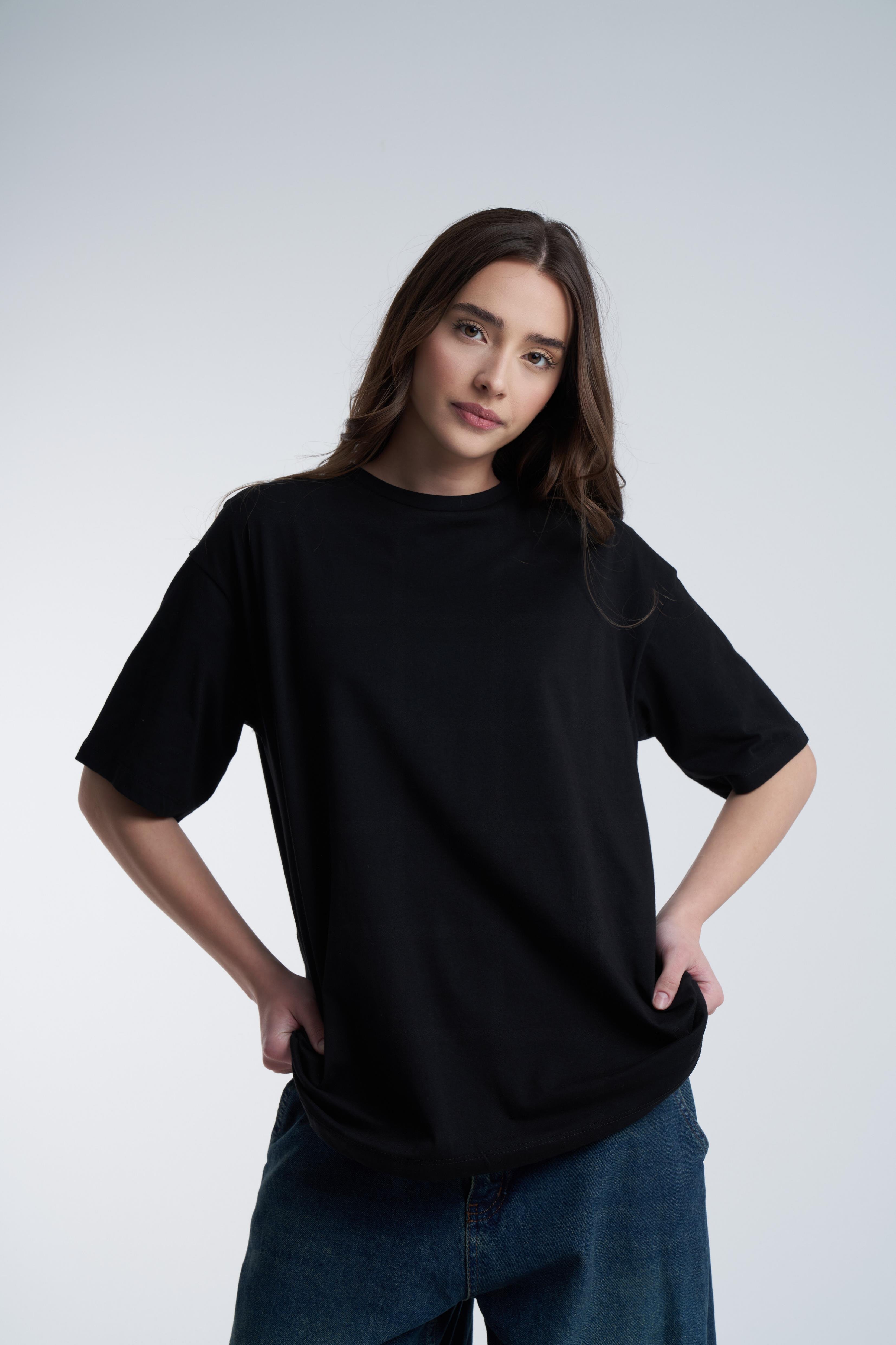Basic T-shirt Siyah