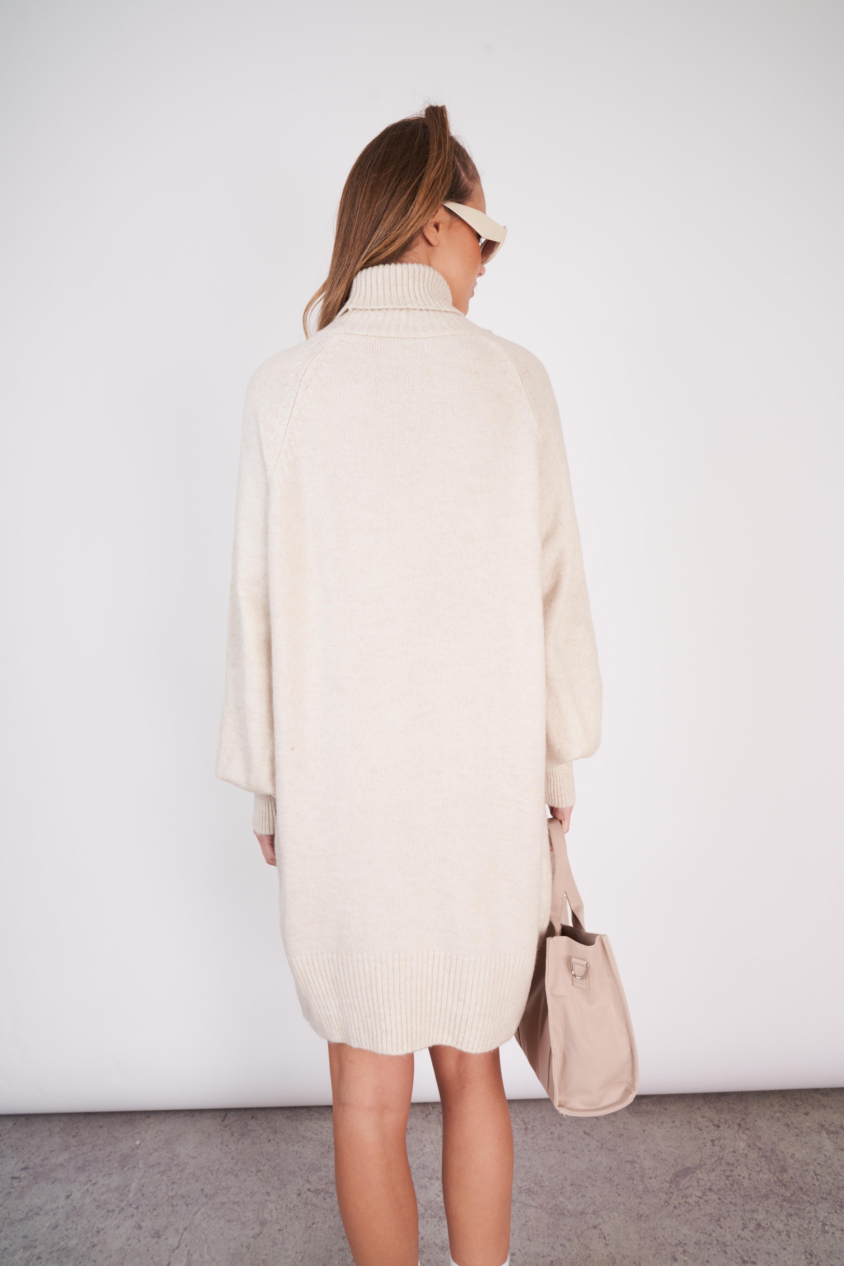 Basic Tunik Elbise Taş
