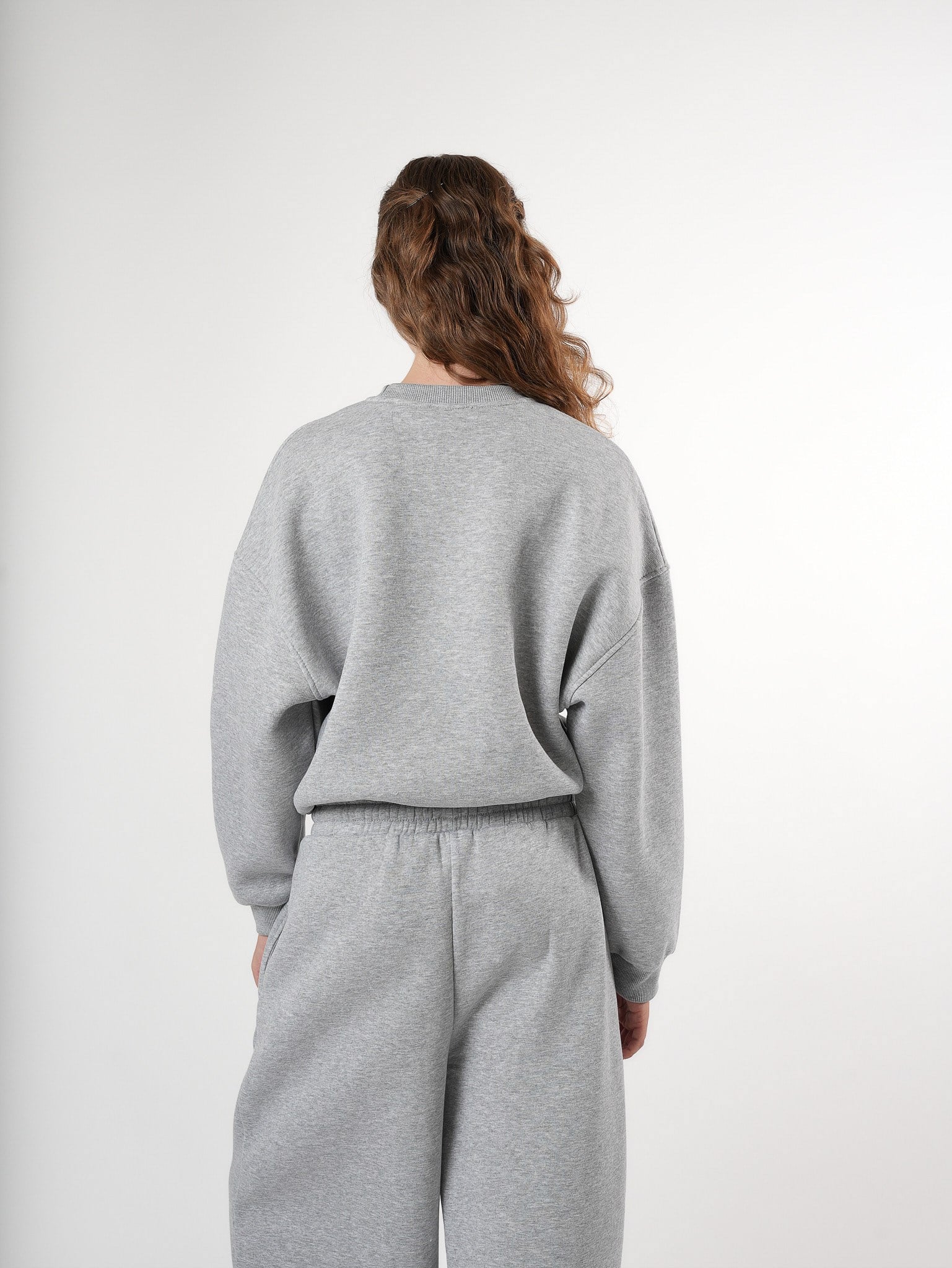 Baskılı Kısa Sweatshirt Grimelanj