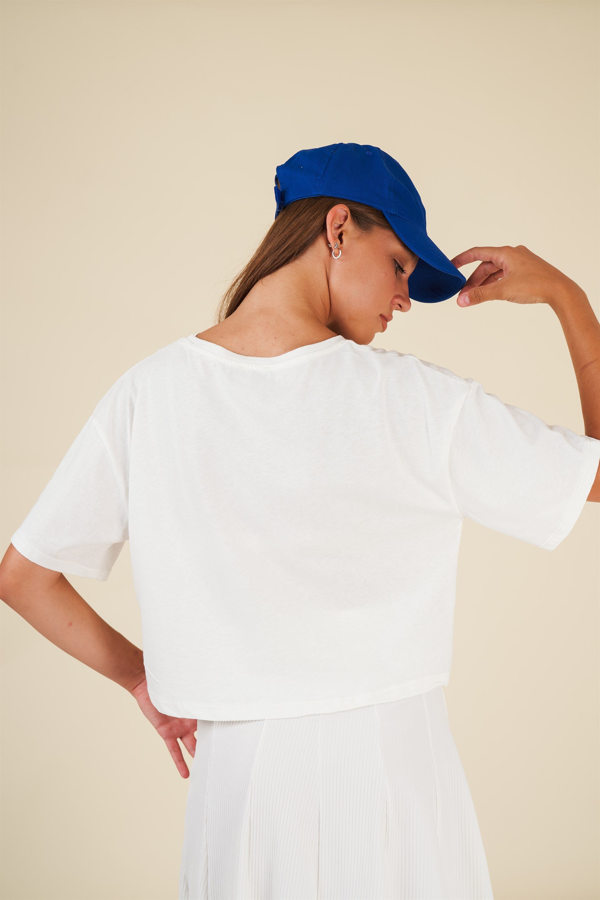 Baskılı Kısa T-shirt