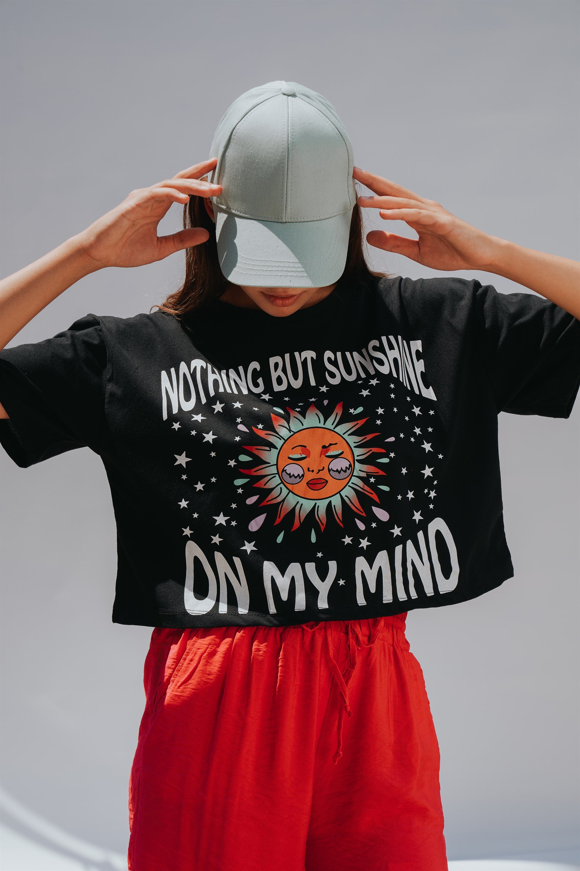 Baskılı Kısa T-shirt