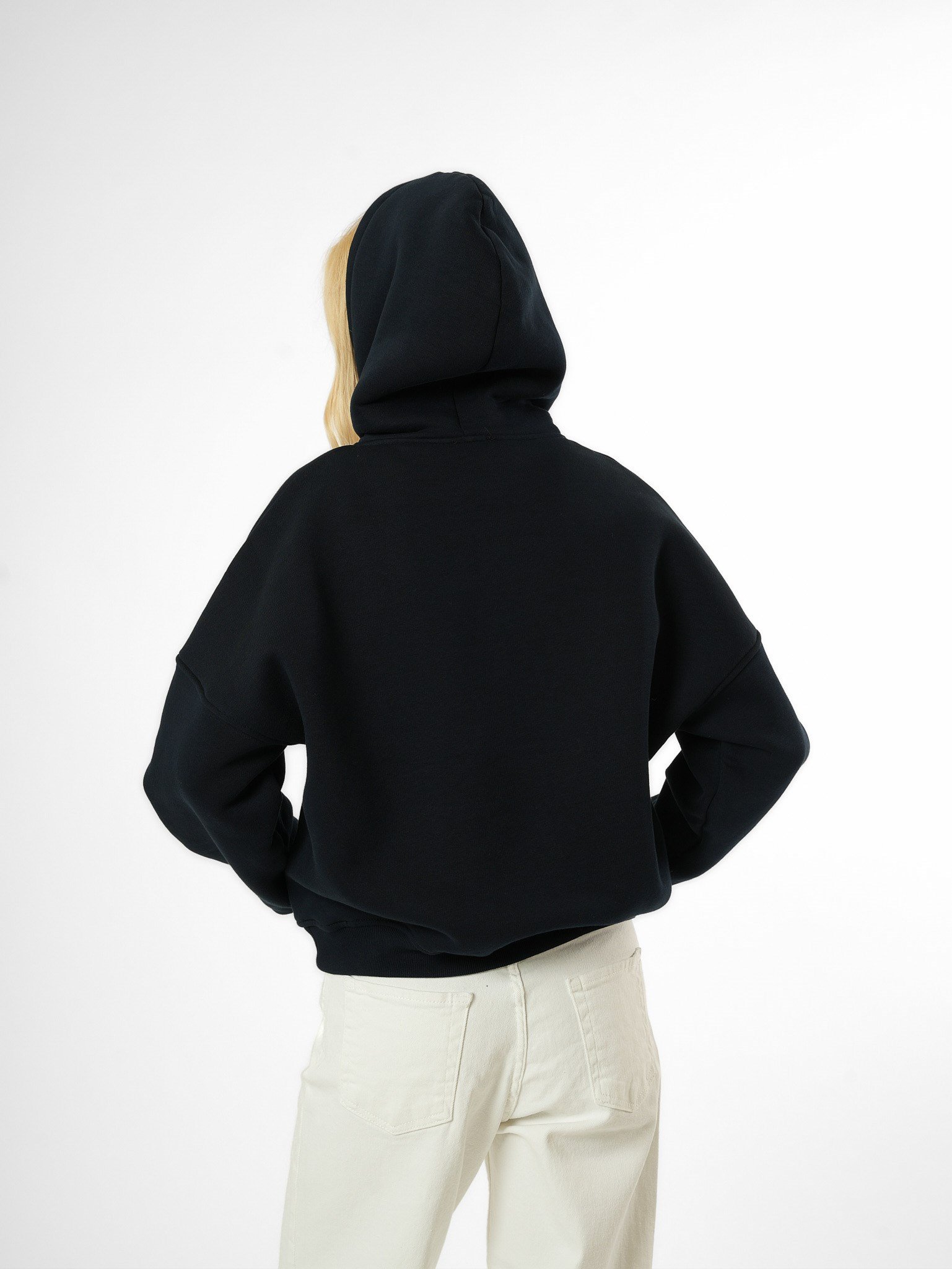 Baskılı Sweatshirt Lacivert
