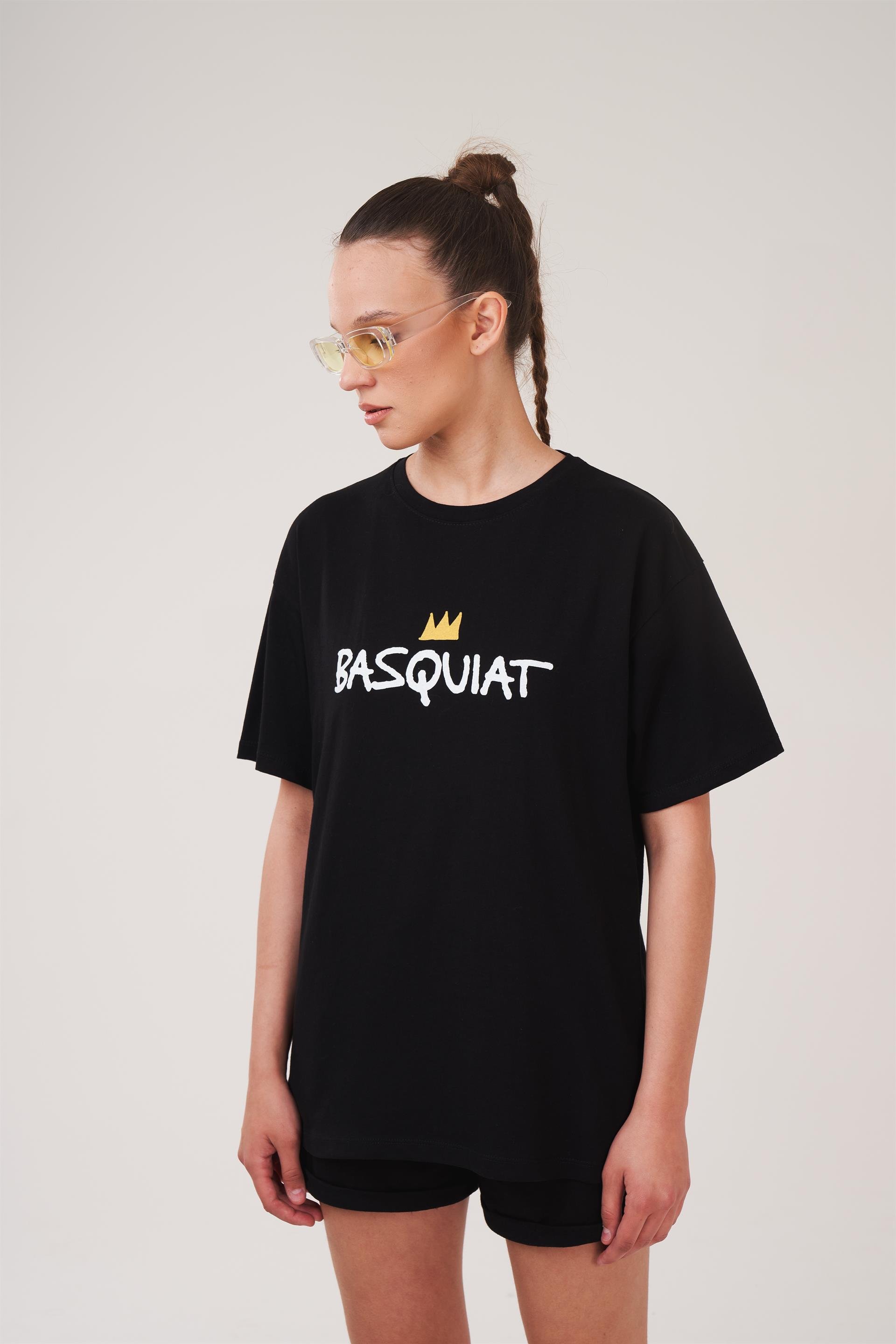Basquiat Baskılı T-shirt