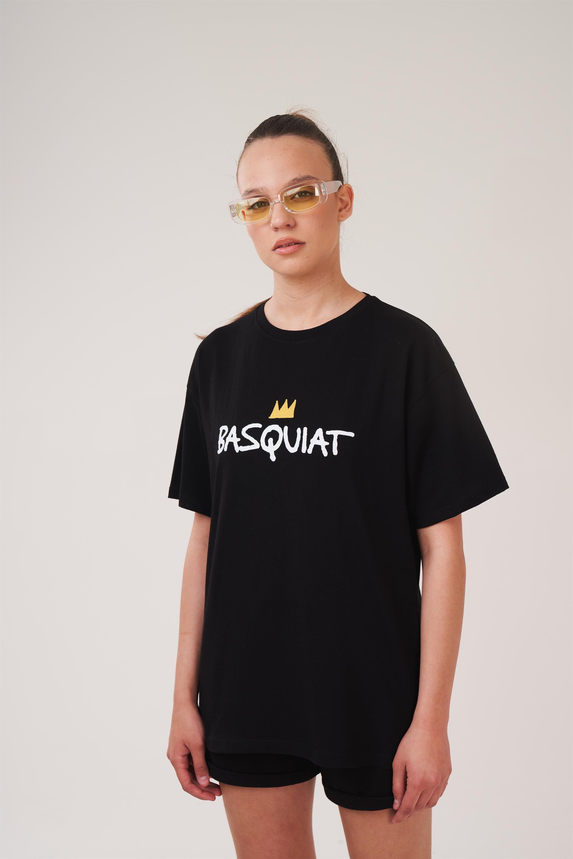 Basquiat Baskılı T-shirt