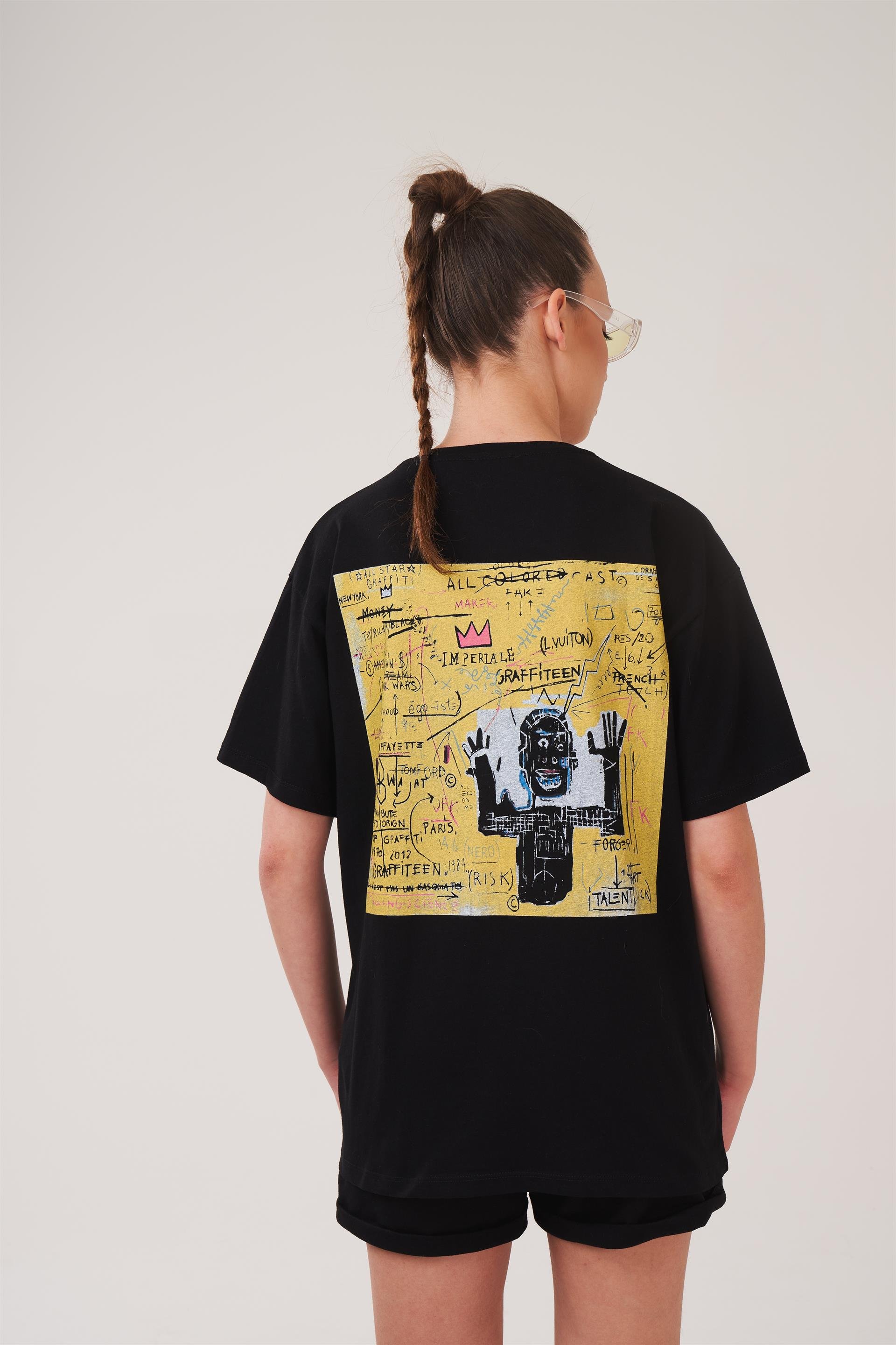 Basquiat Baskılı T-shirt