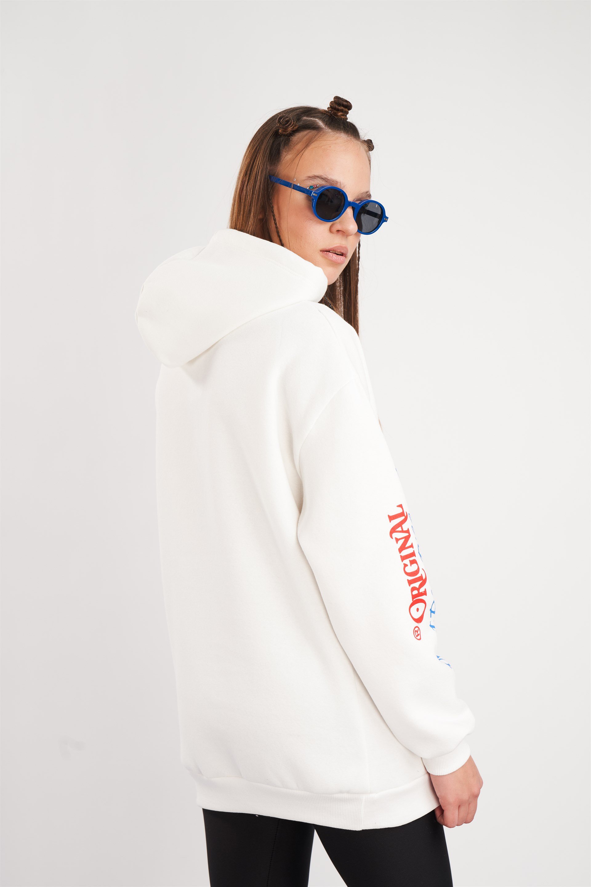 Blue Ribbon Baskılı Sweatshirt
