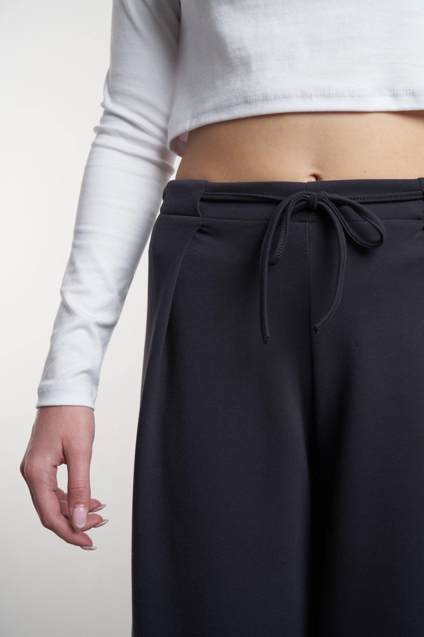 Bol Paça Modal Pantolon Antrasit