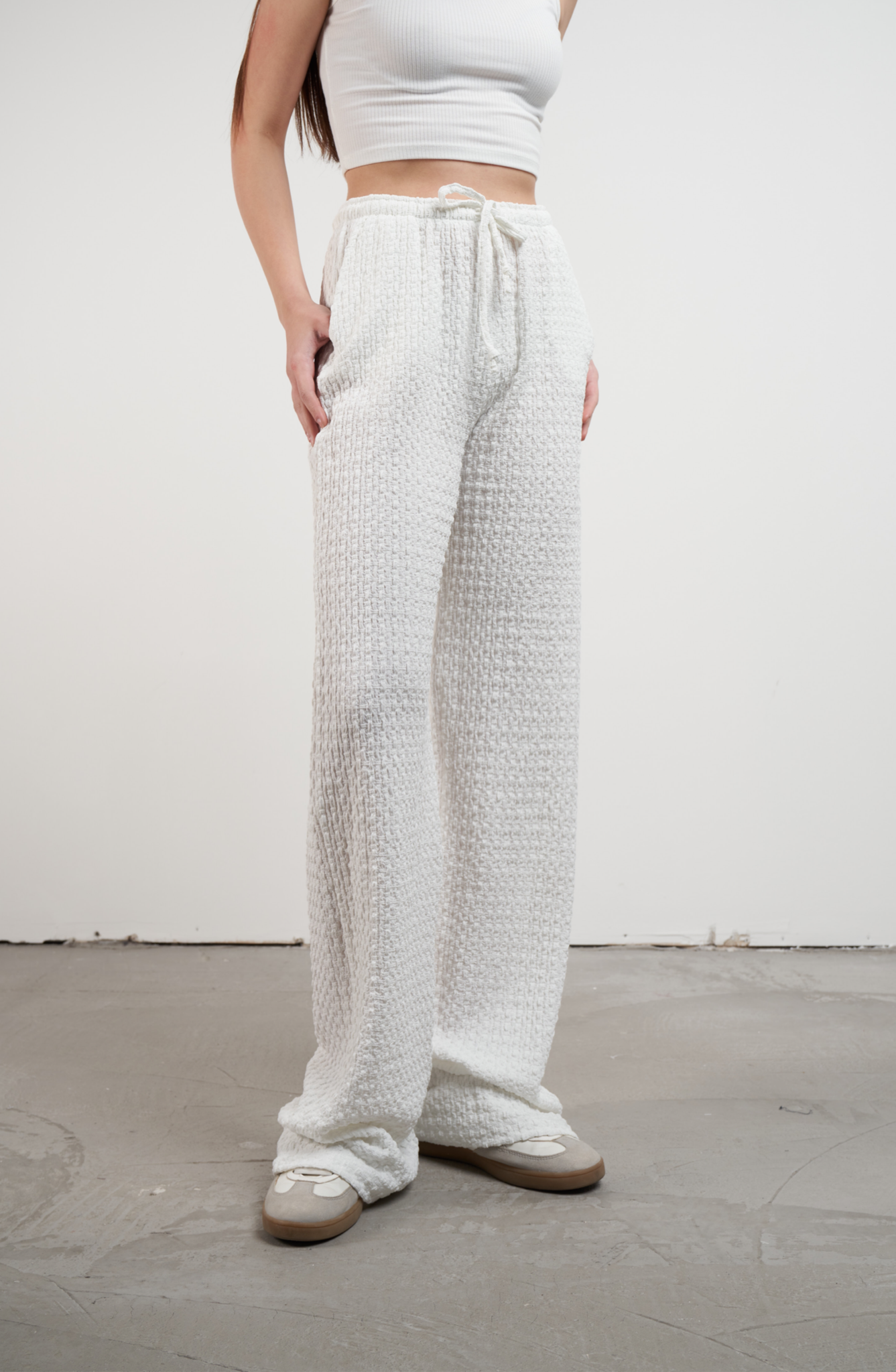 Bol Paça Pantolon Ekru