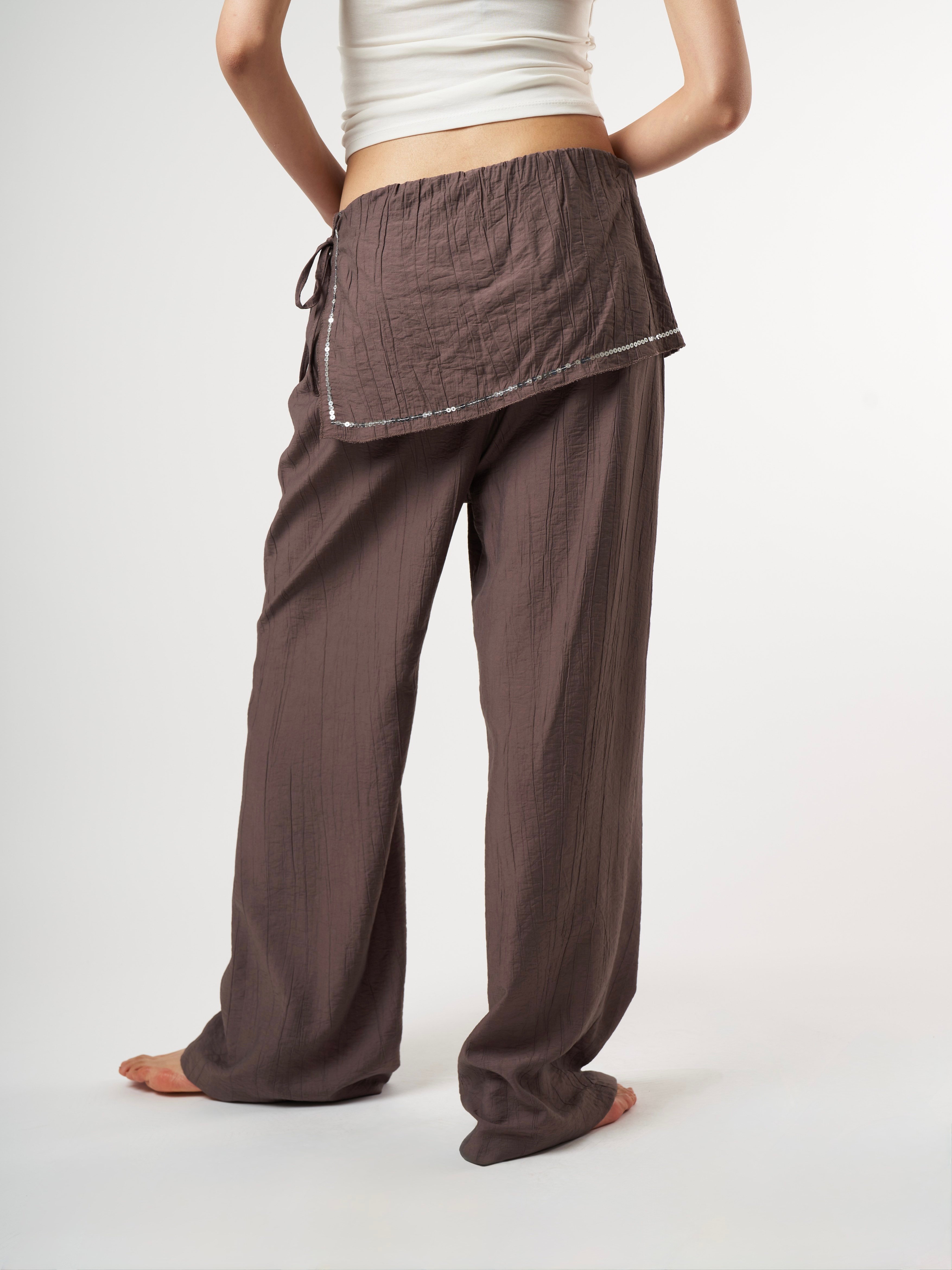 Bol Paça Pantolon Vizon