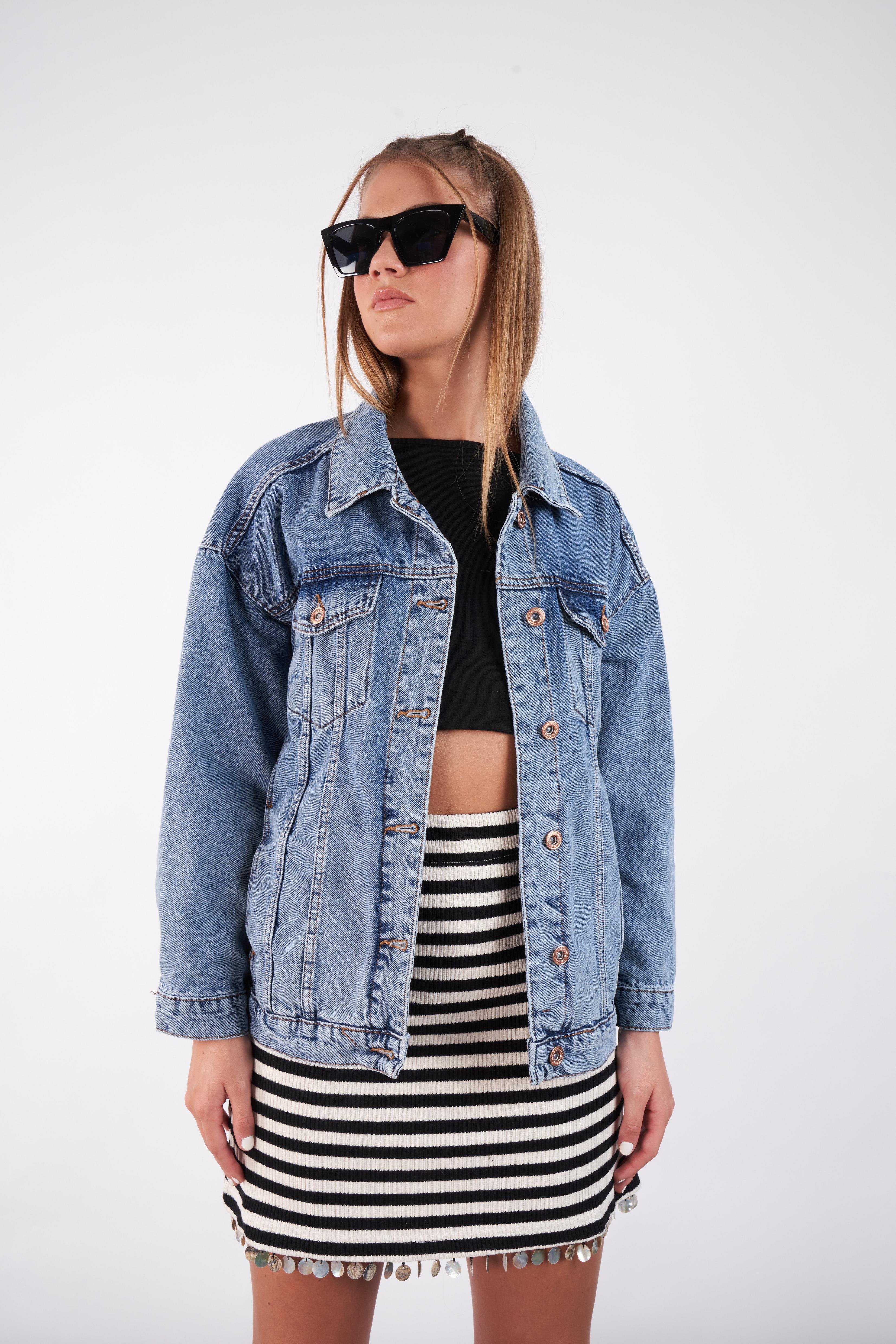 Boyfirend Denim Ceket