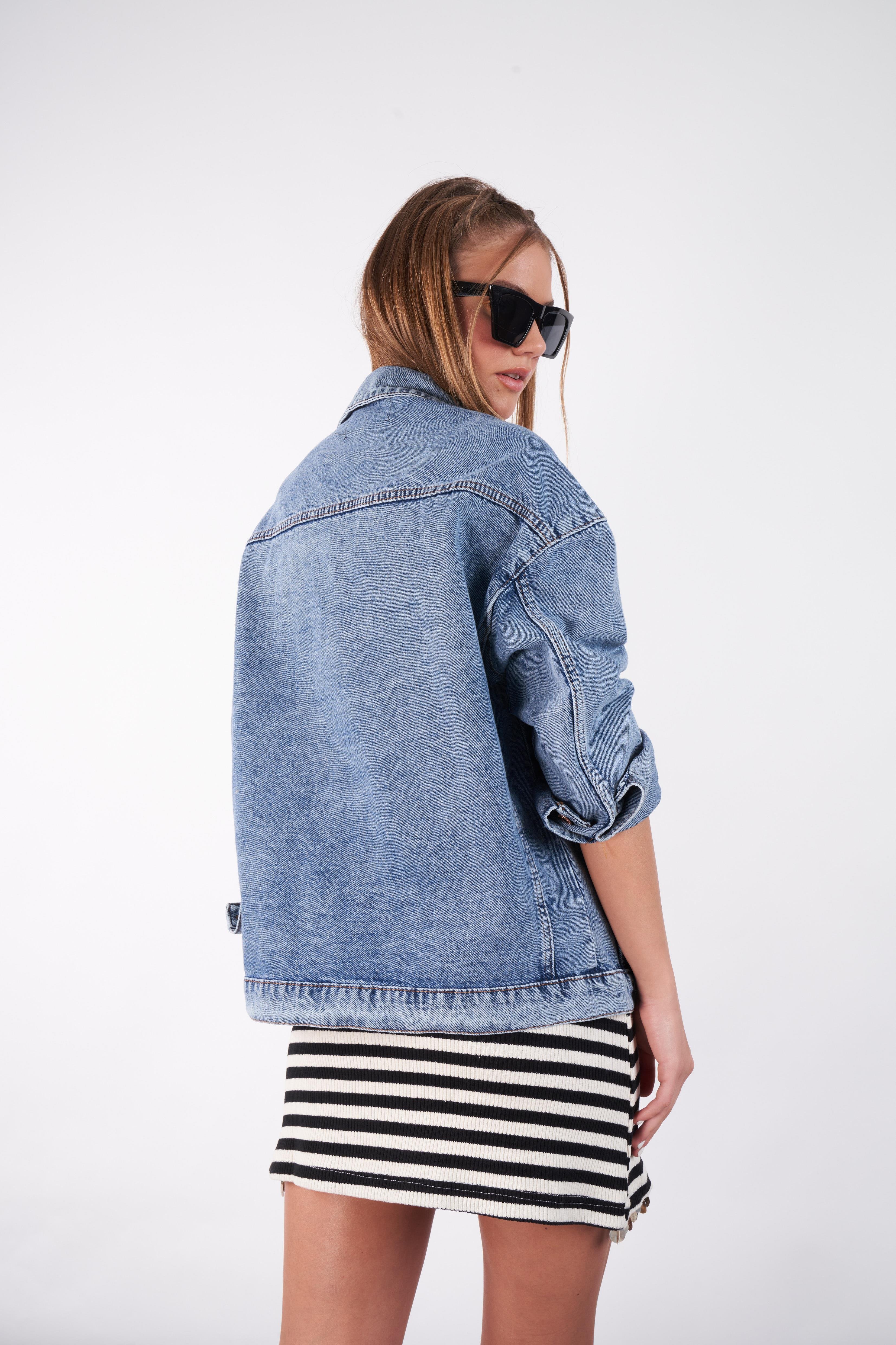 Boyfirend Denim Ceket