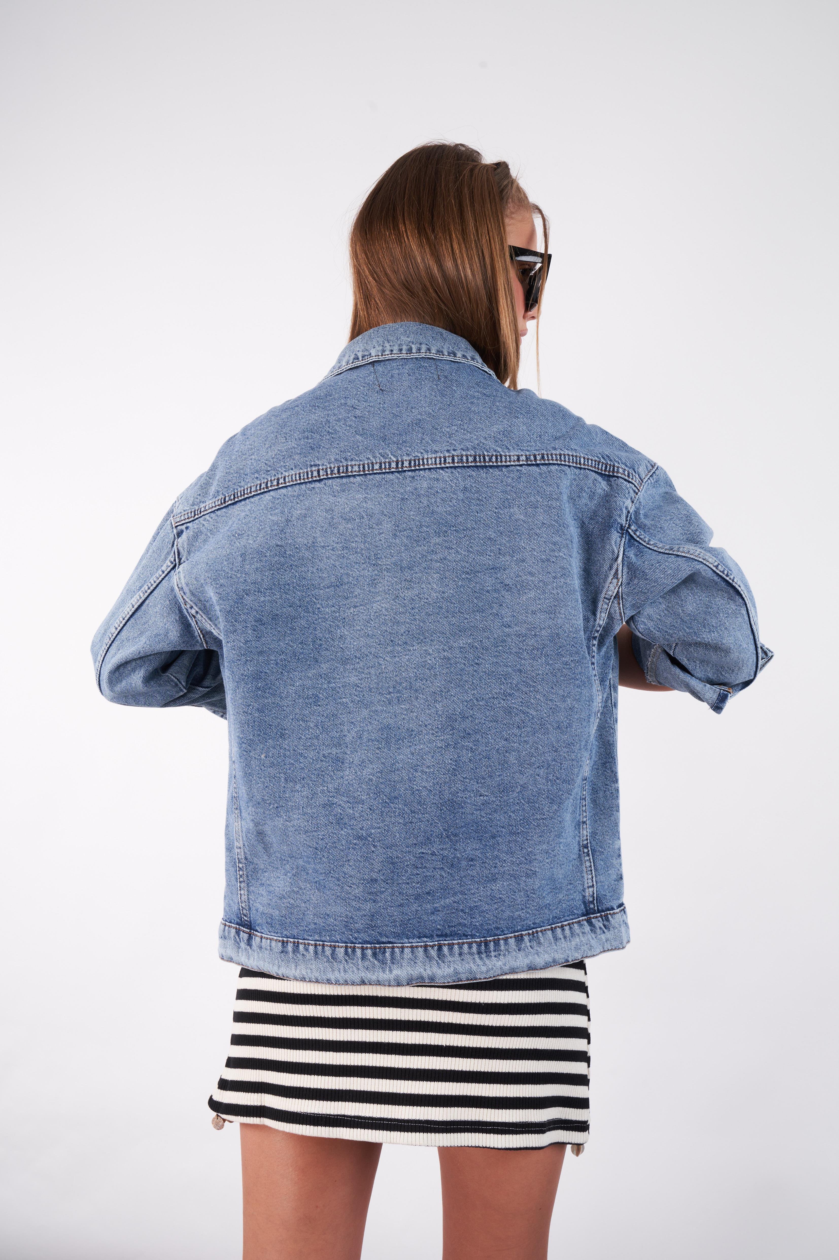 Boyfirend Denim Ceket
