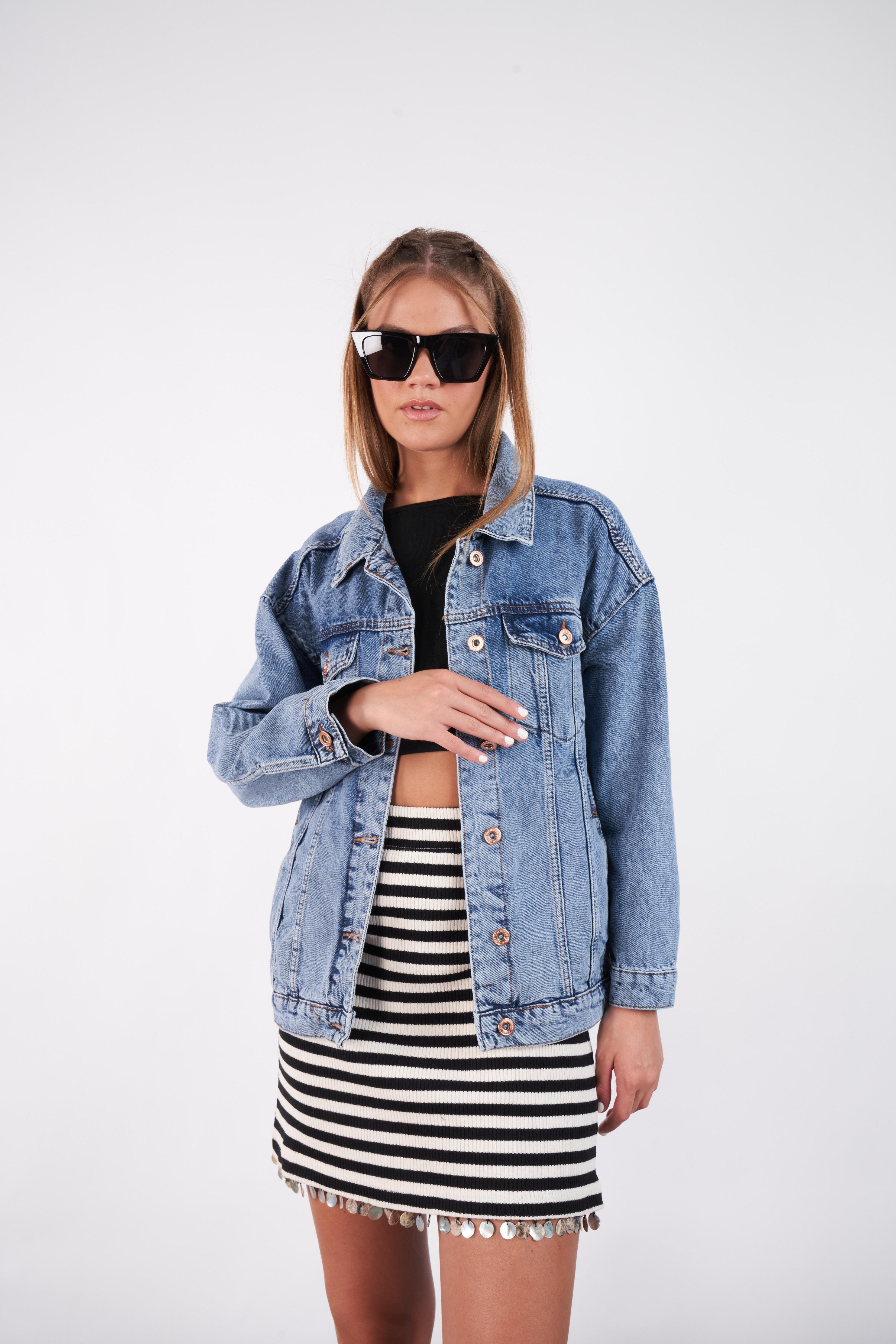 Boyfirend Denim Ceket