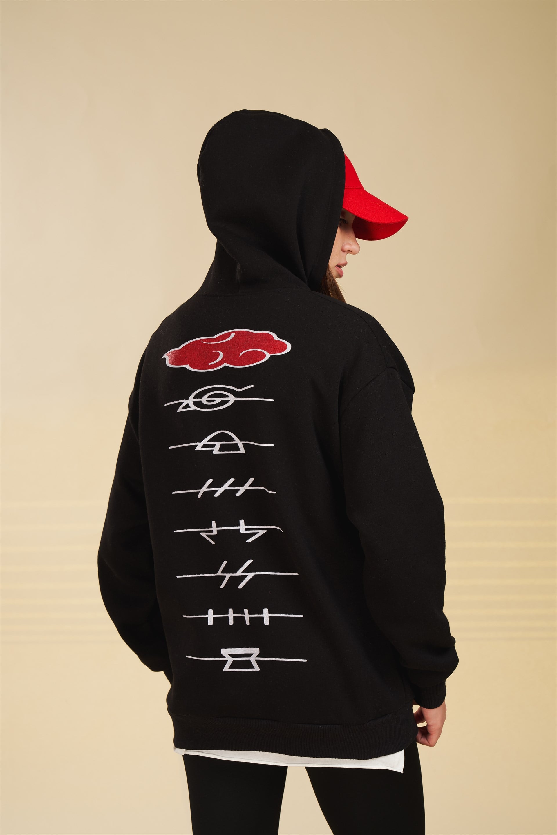 Bulut Baskılı Sweatshirt
