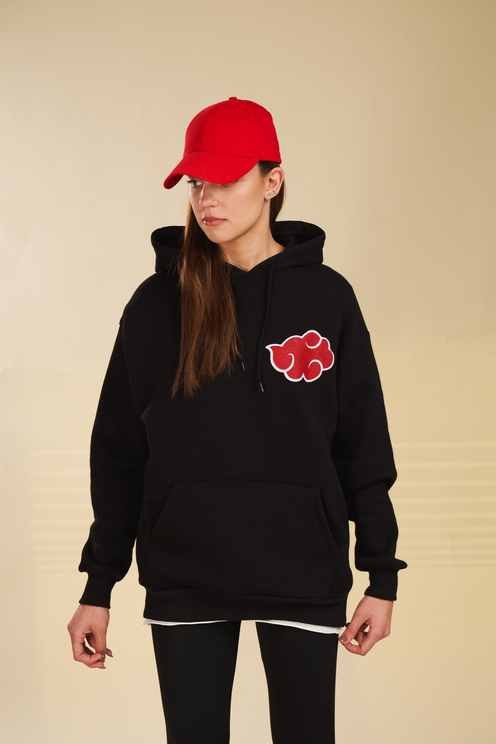 Bulut Baskılı Sweatshirt