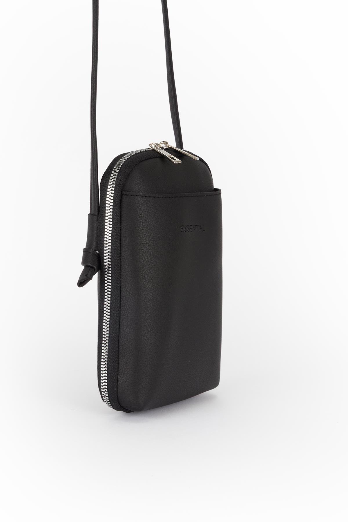 Çapraz Telefon Çantası Siyah