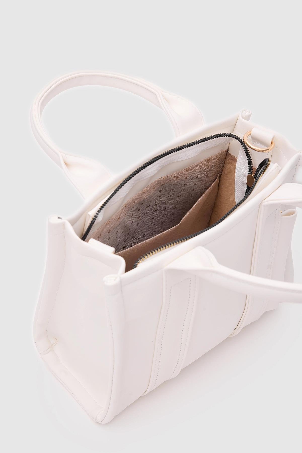 City Çapraz Çanta Beyaz