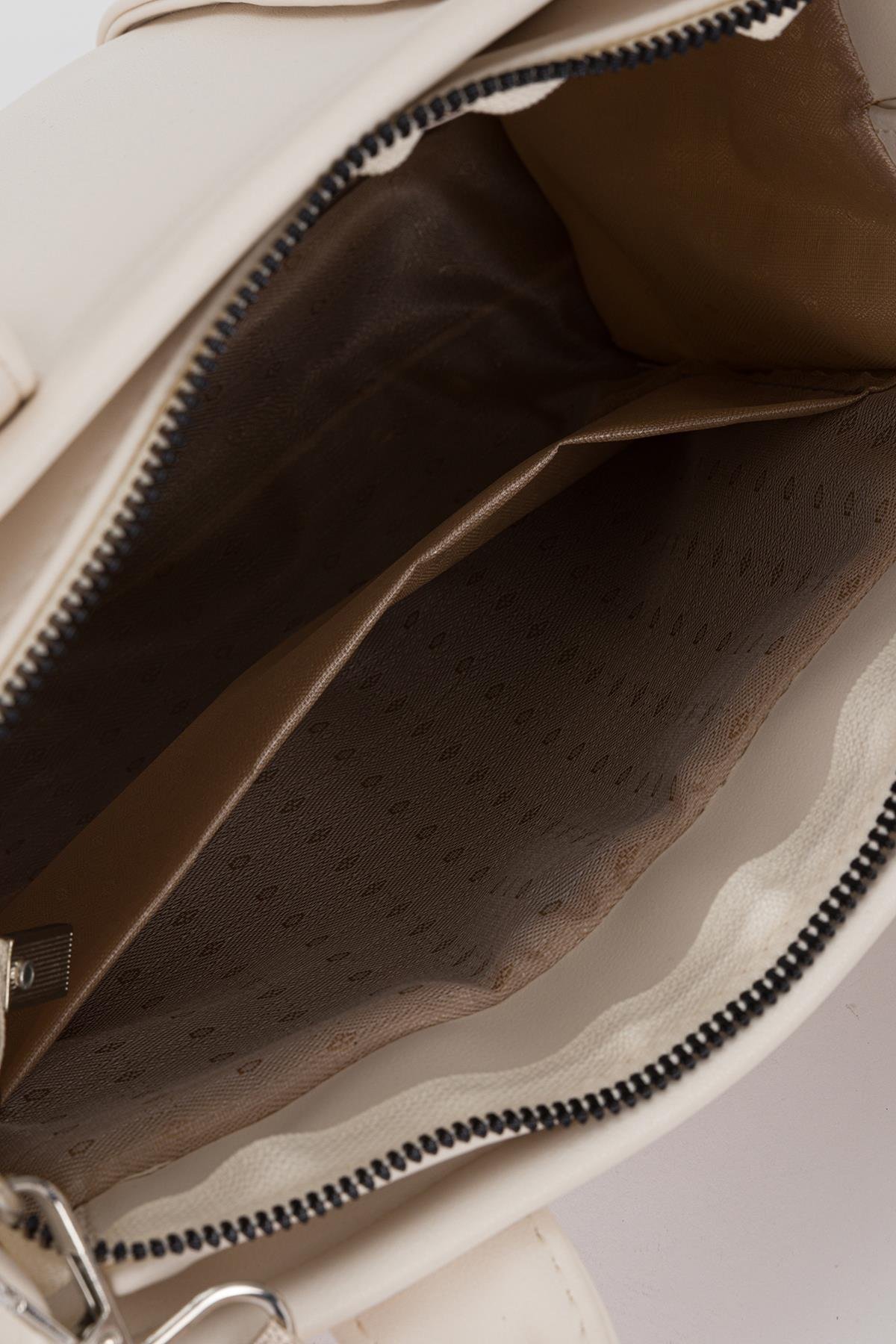 City Çapraz Çanta Krem