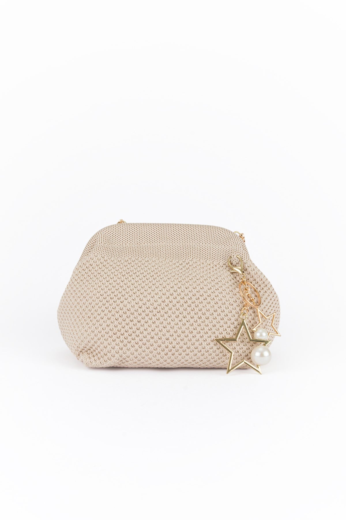 Clutch Çanta Ekru