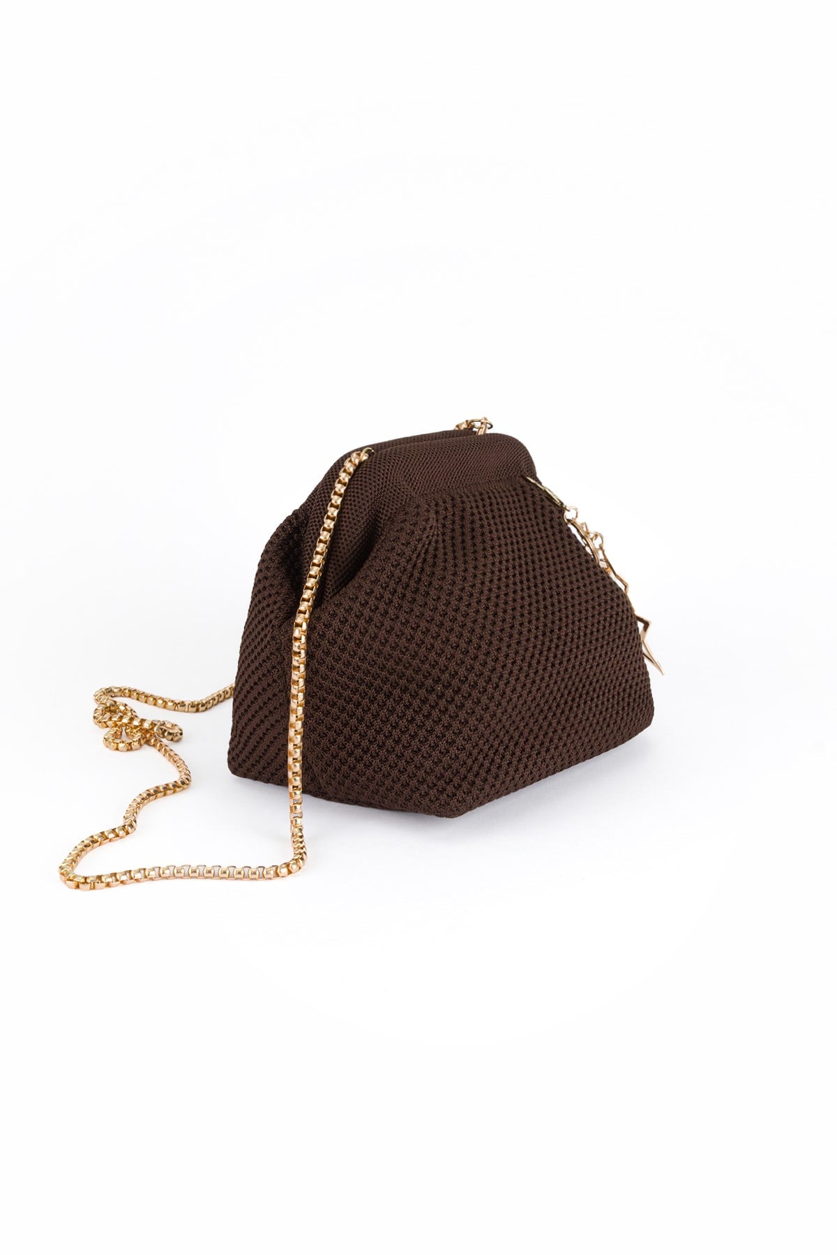 Clutch Çanta Kahve
