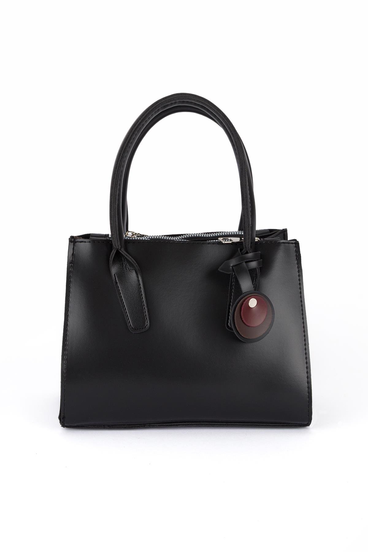 Çok Gözlü El Ve Çapraz Çanta Siyah