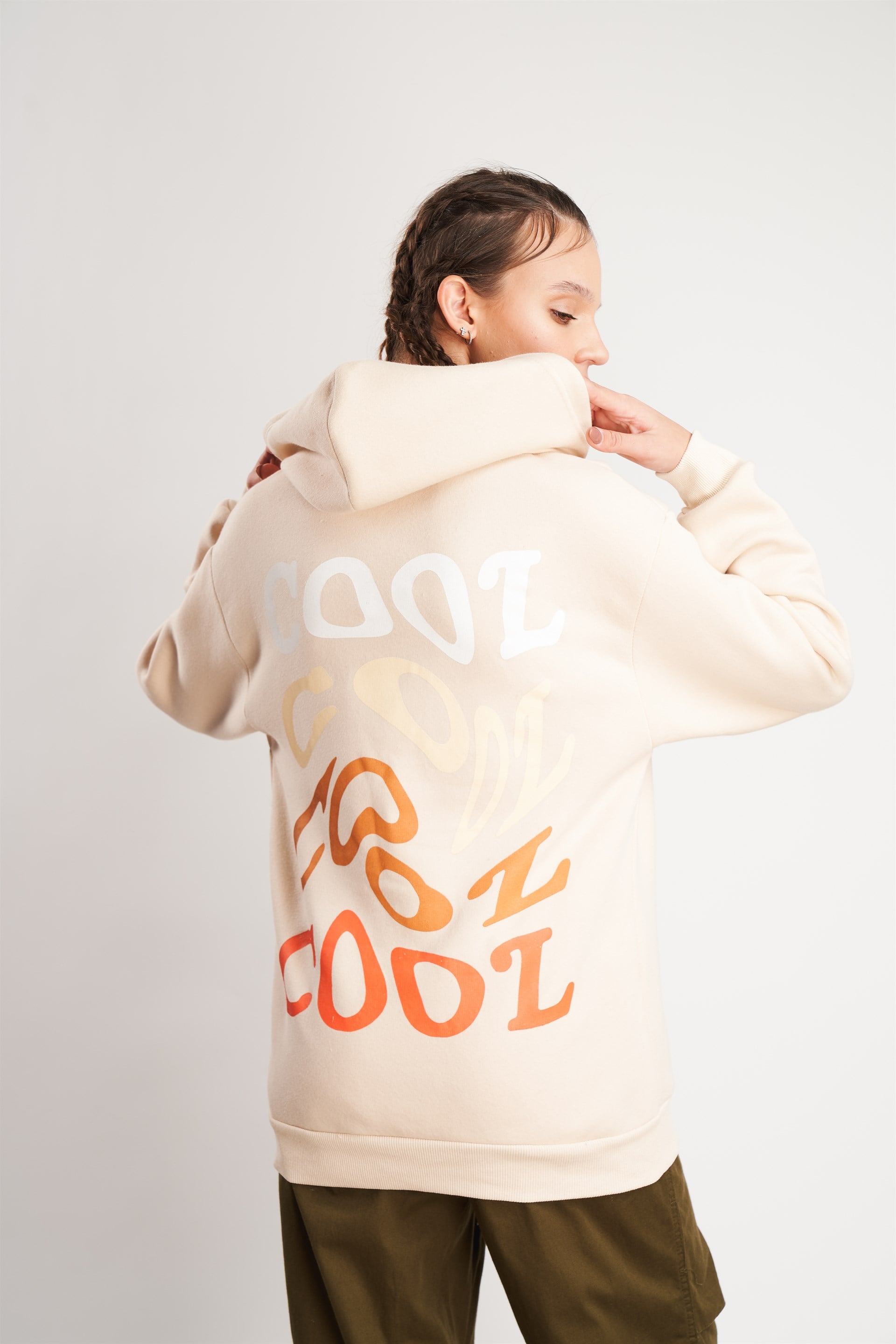 Cool Baskılı Sweatshirt