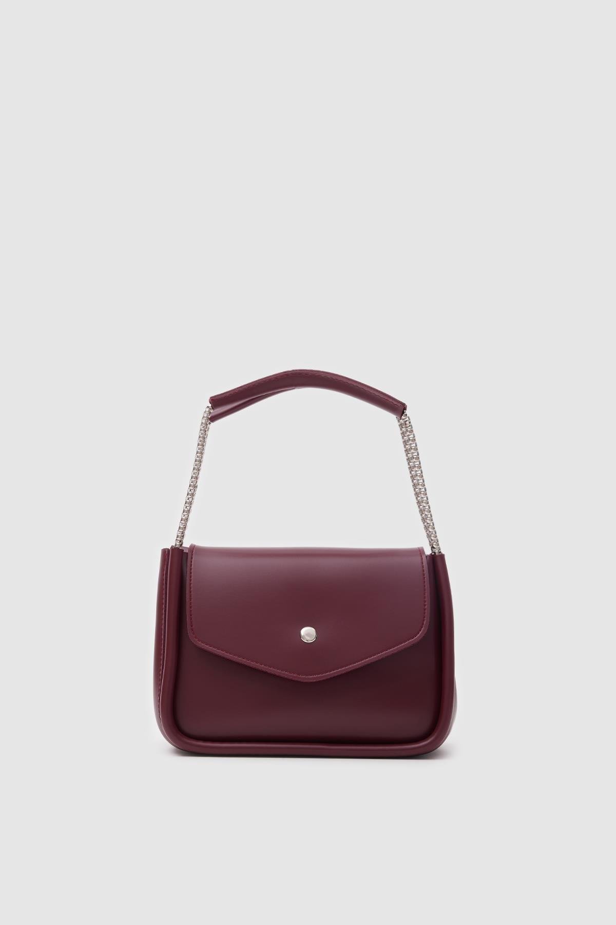 Cute El ve Çapraz Çanta Bordo