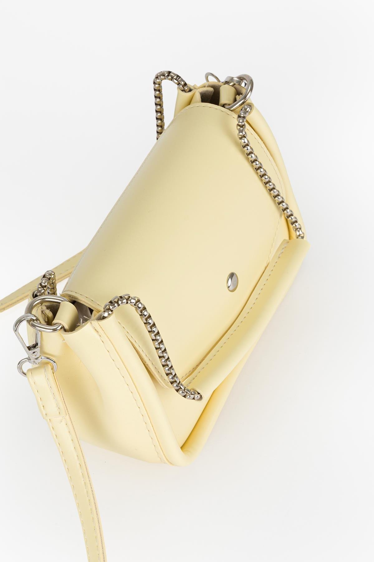 Cute El ve Çapraz Çanta Sarı