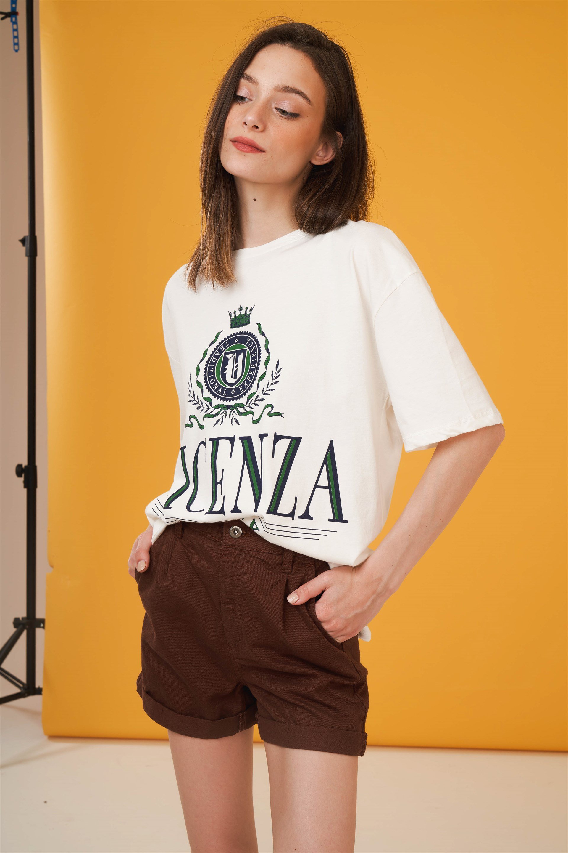 Duble Paça Mini Şort