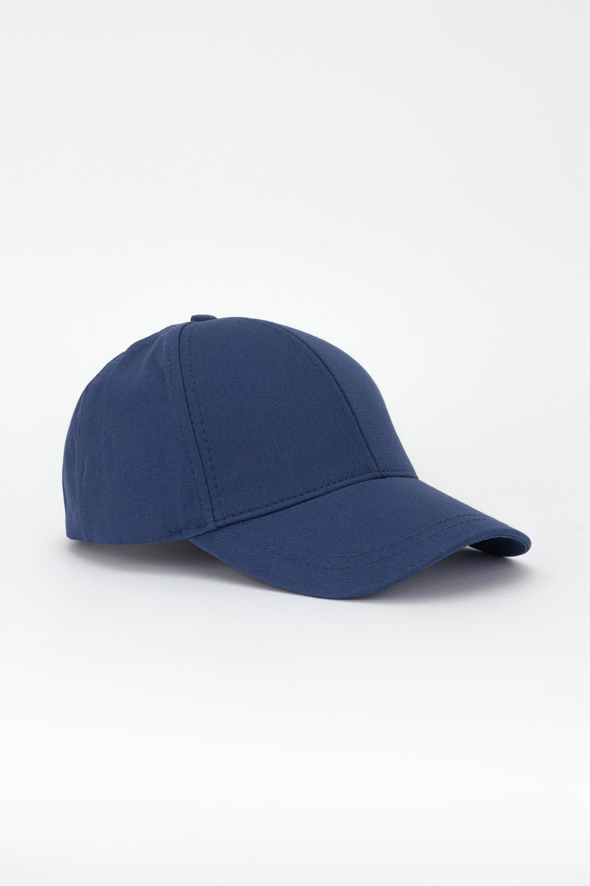 Düz Basic Kep Indigo