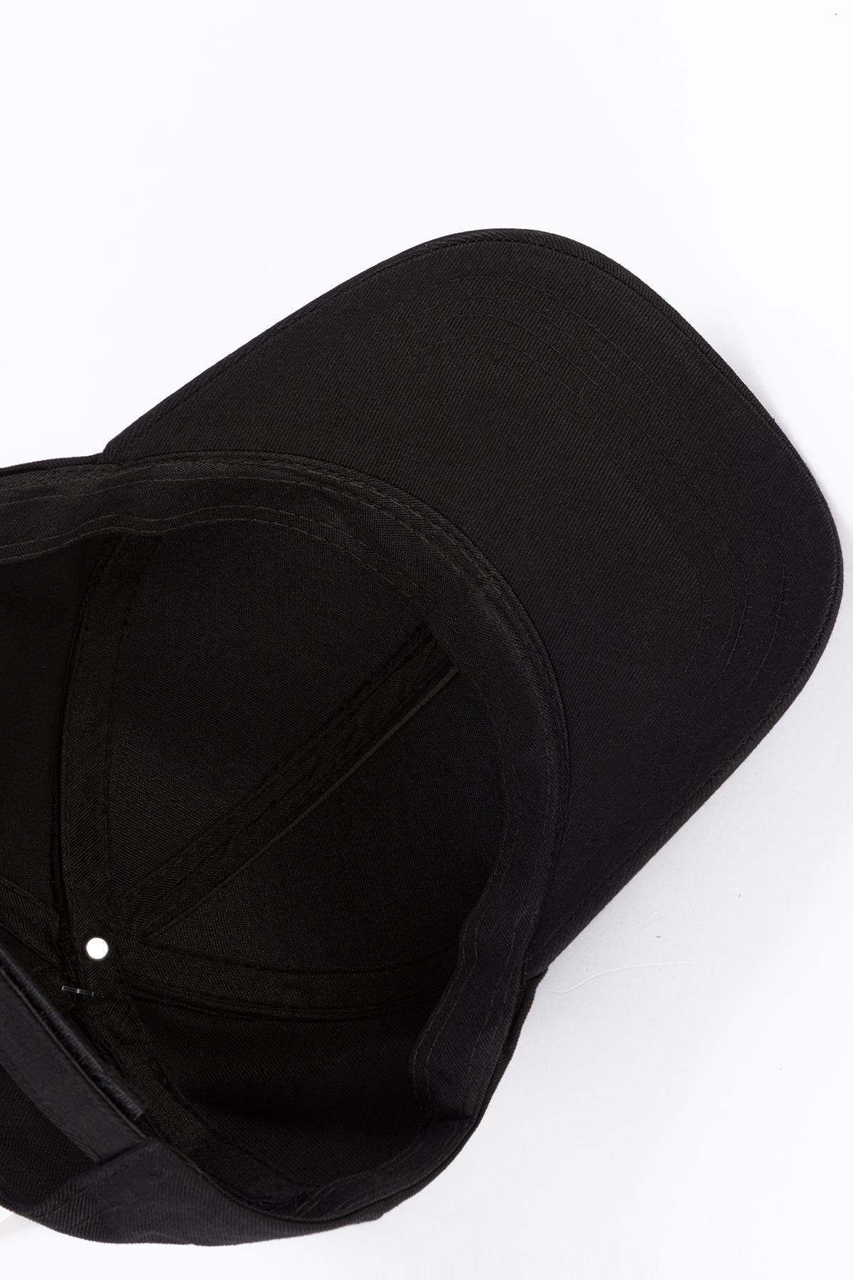 Düz Basic Kep Siyah