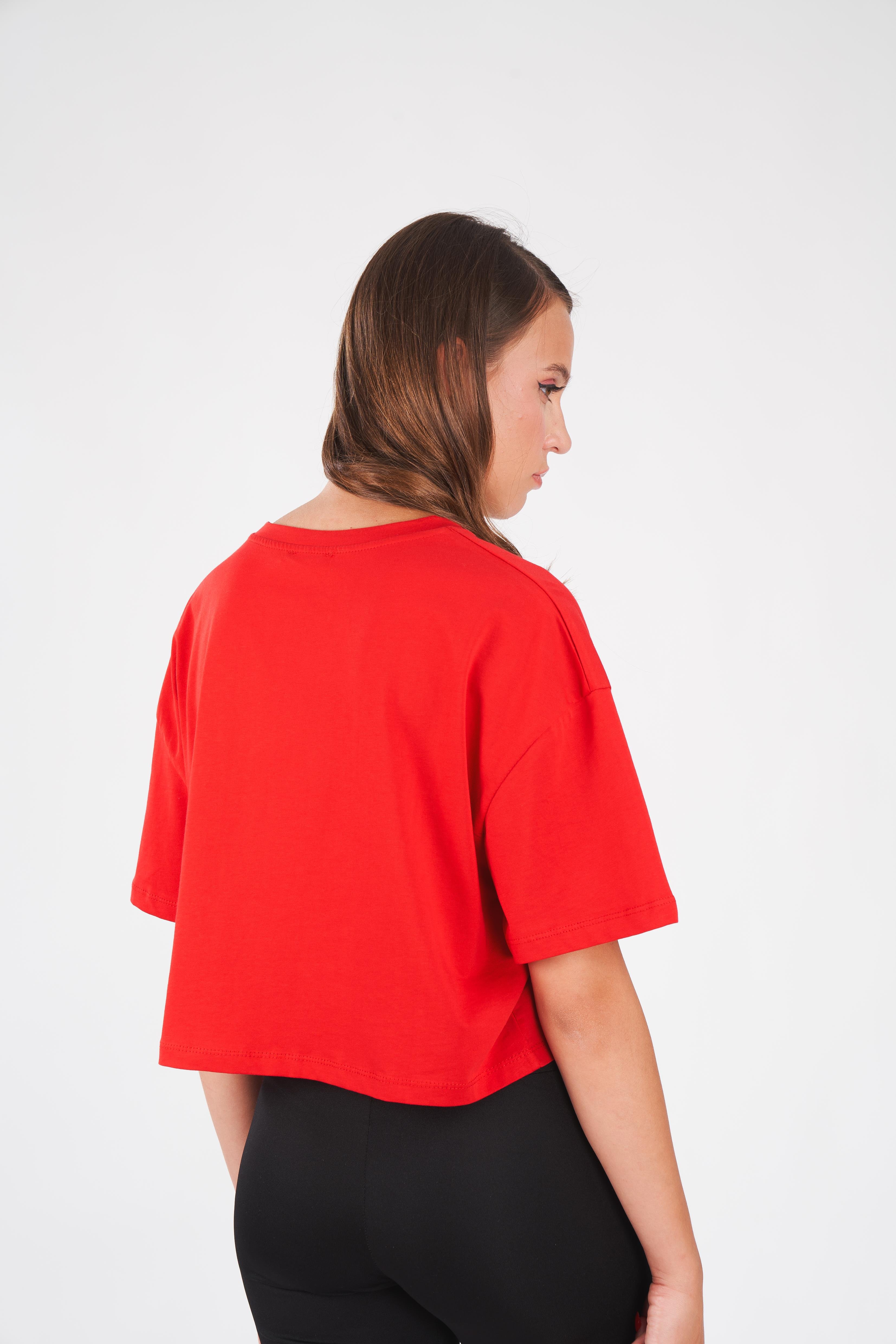 Düz Basic Kısa T-shirt