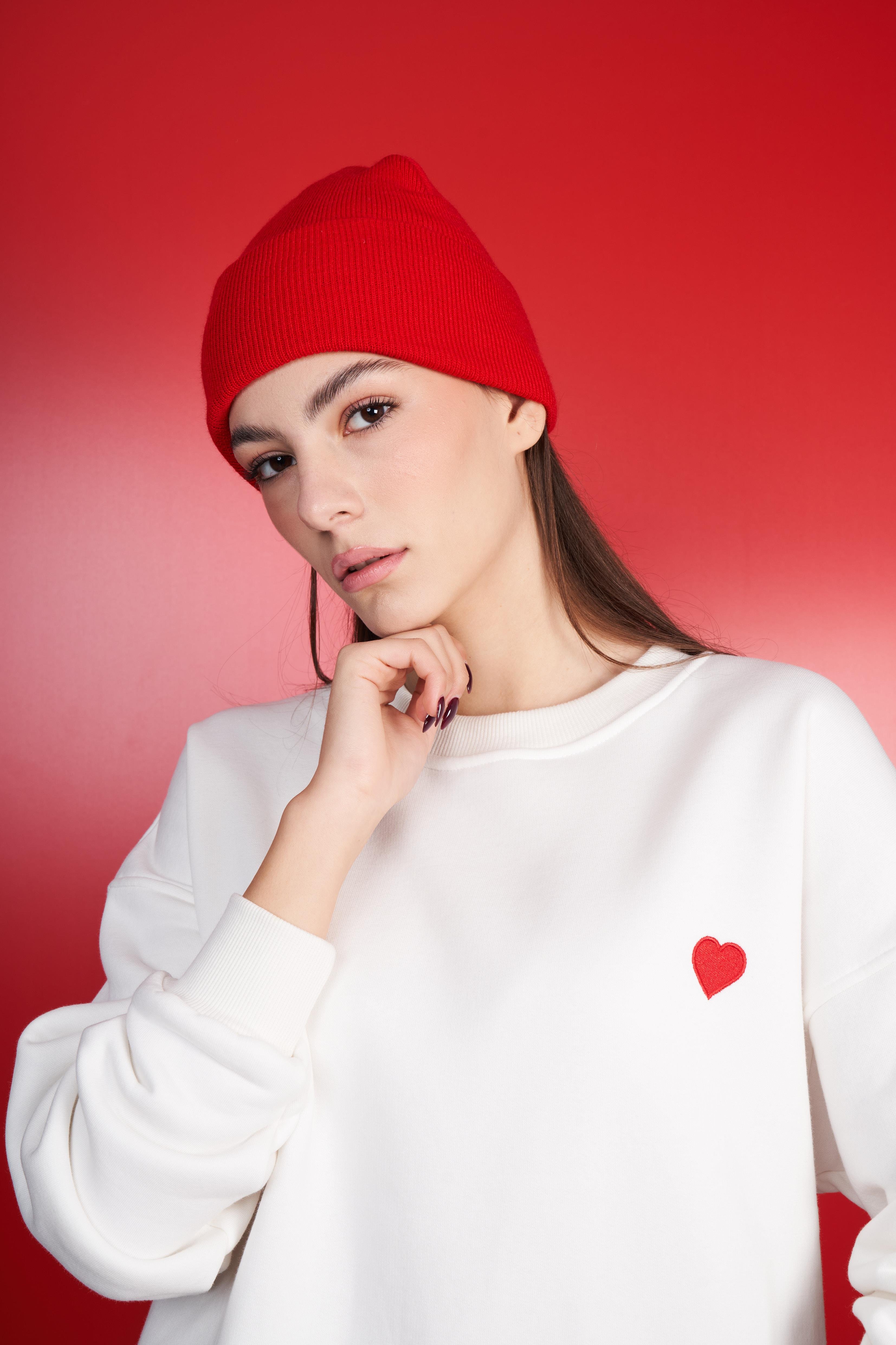 Düz Unisex Basic Bere