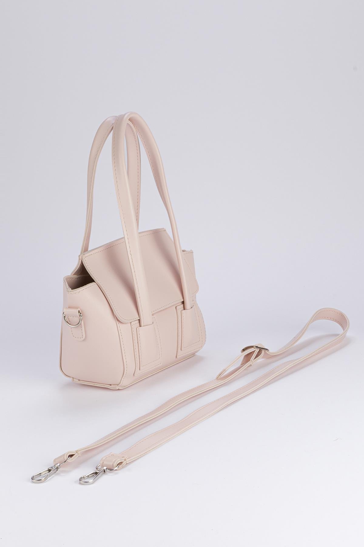 Fashion Model Çapraz Çanta Toz Pembe