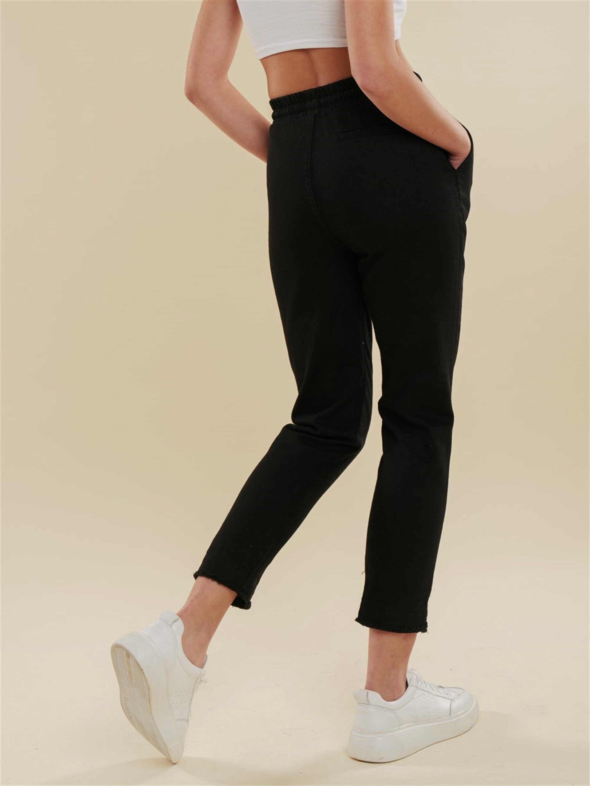 Gabardin Dar Paça Pantolon