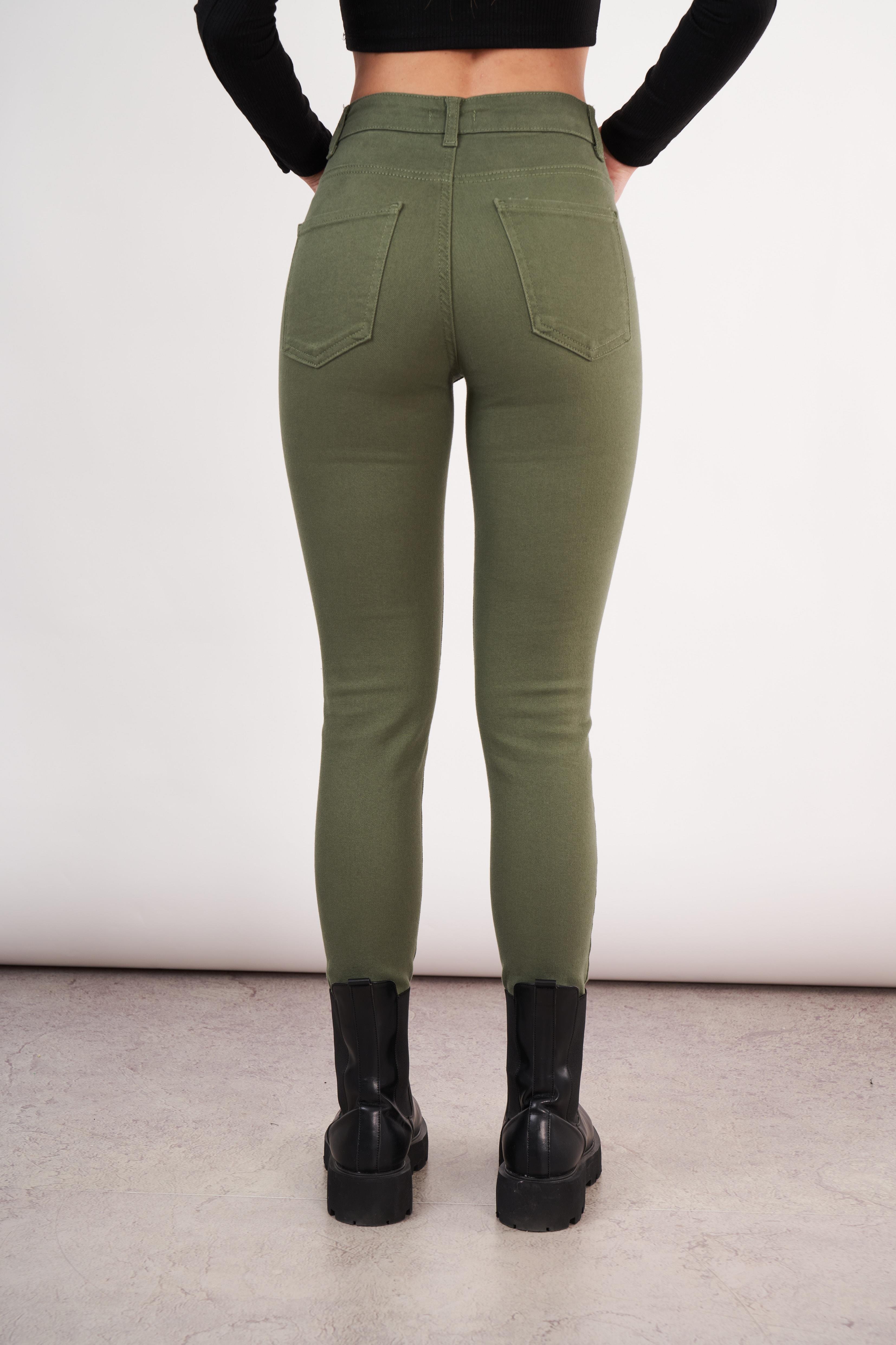 Gabardin Dar Paça Pantolon