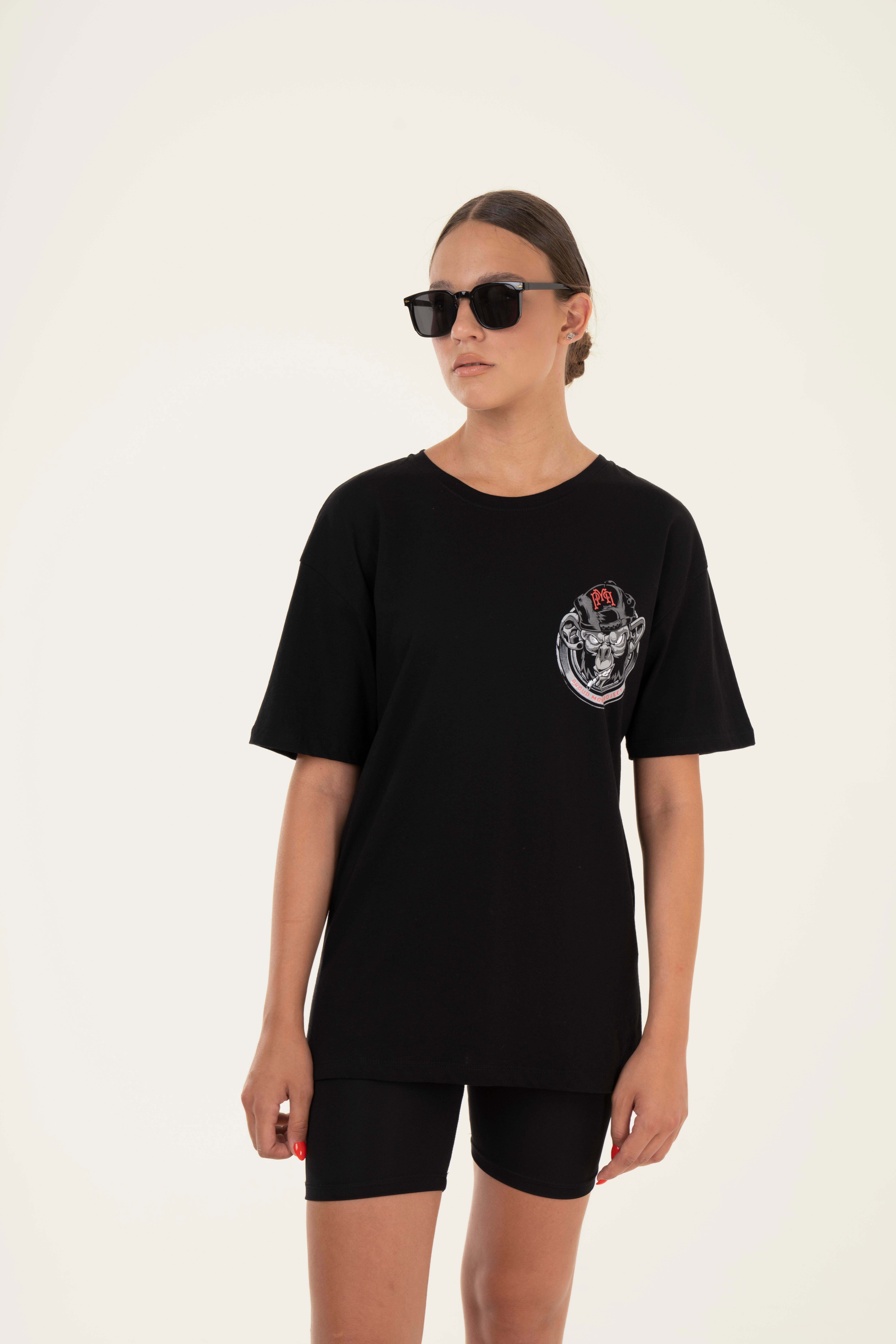 Goril Baskılı T-shirt