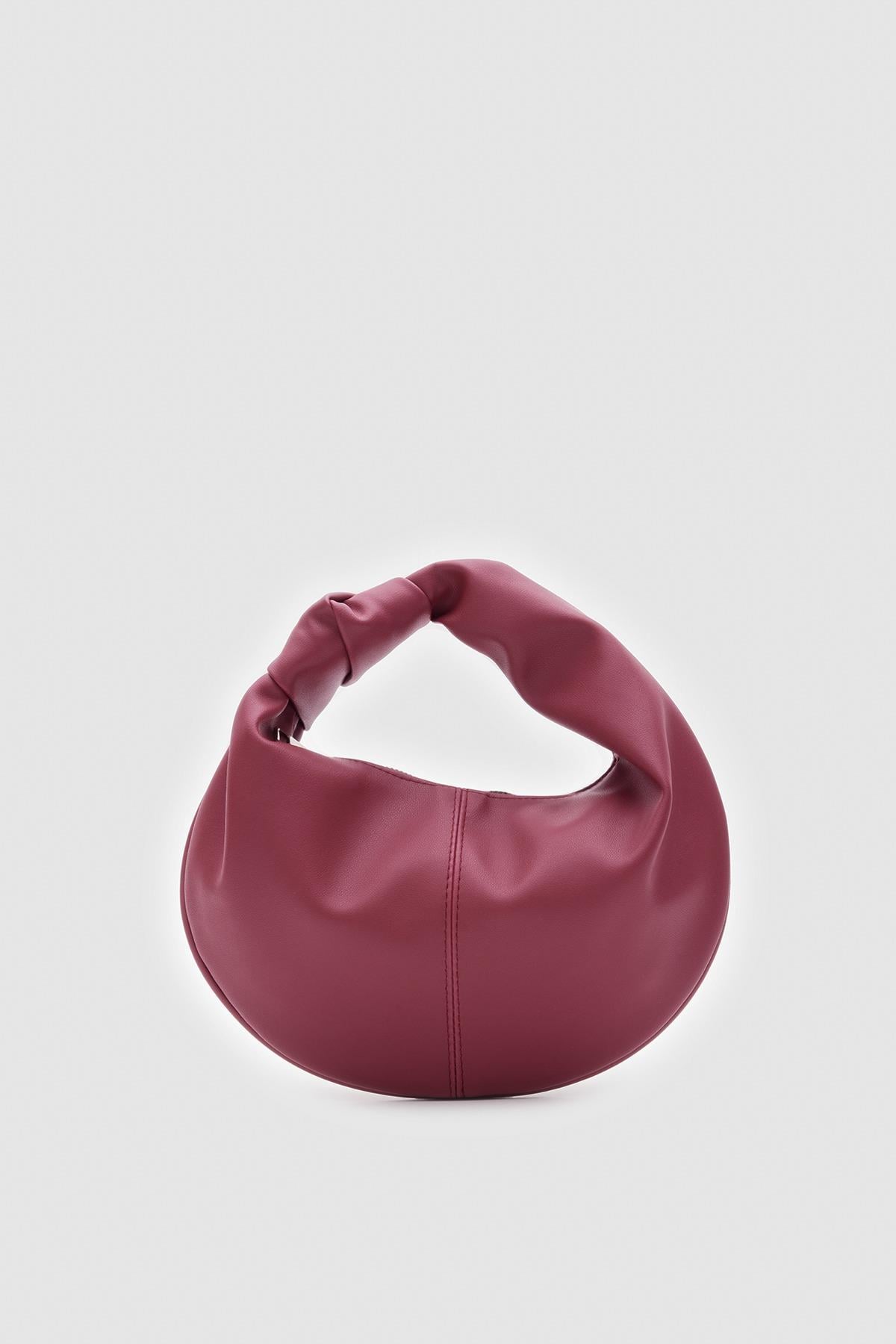 Hand Baget Çanta Bordo
