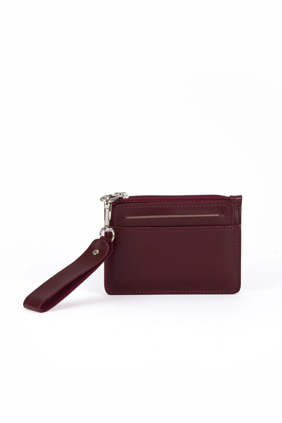 İç İçe Geçmeli Kartlık Bordo