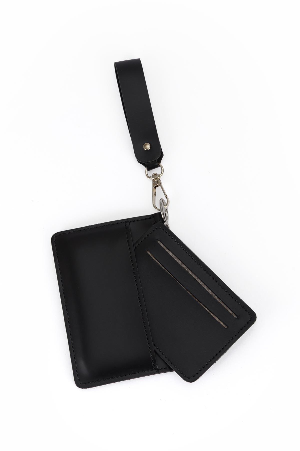 İç İçe Geçmeli Kartlık Siyah